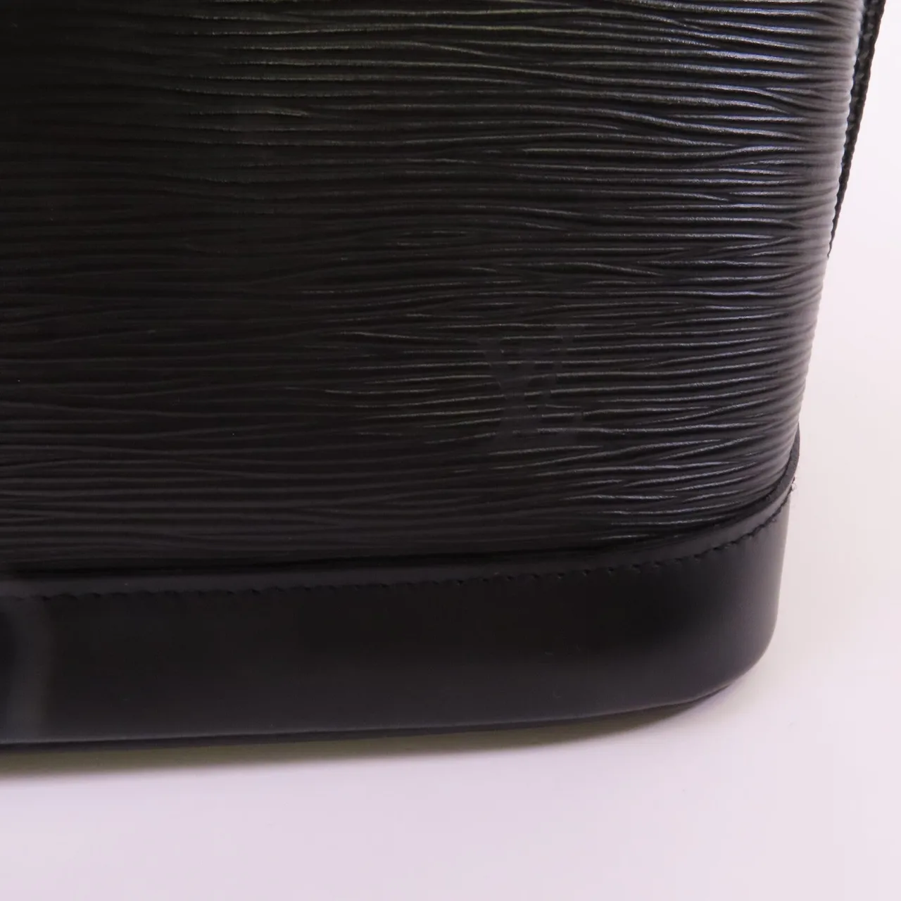 LOUIS VUITTON Alma M40452 手提包 牛皮 黑色 牛皮 中古品A - 縮圖 10