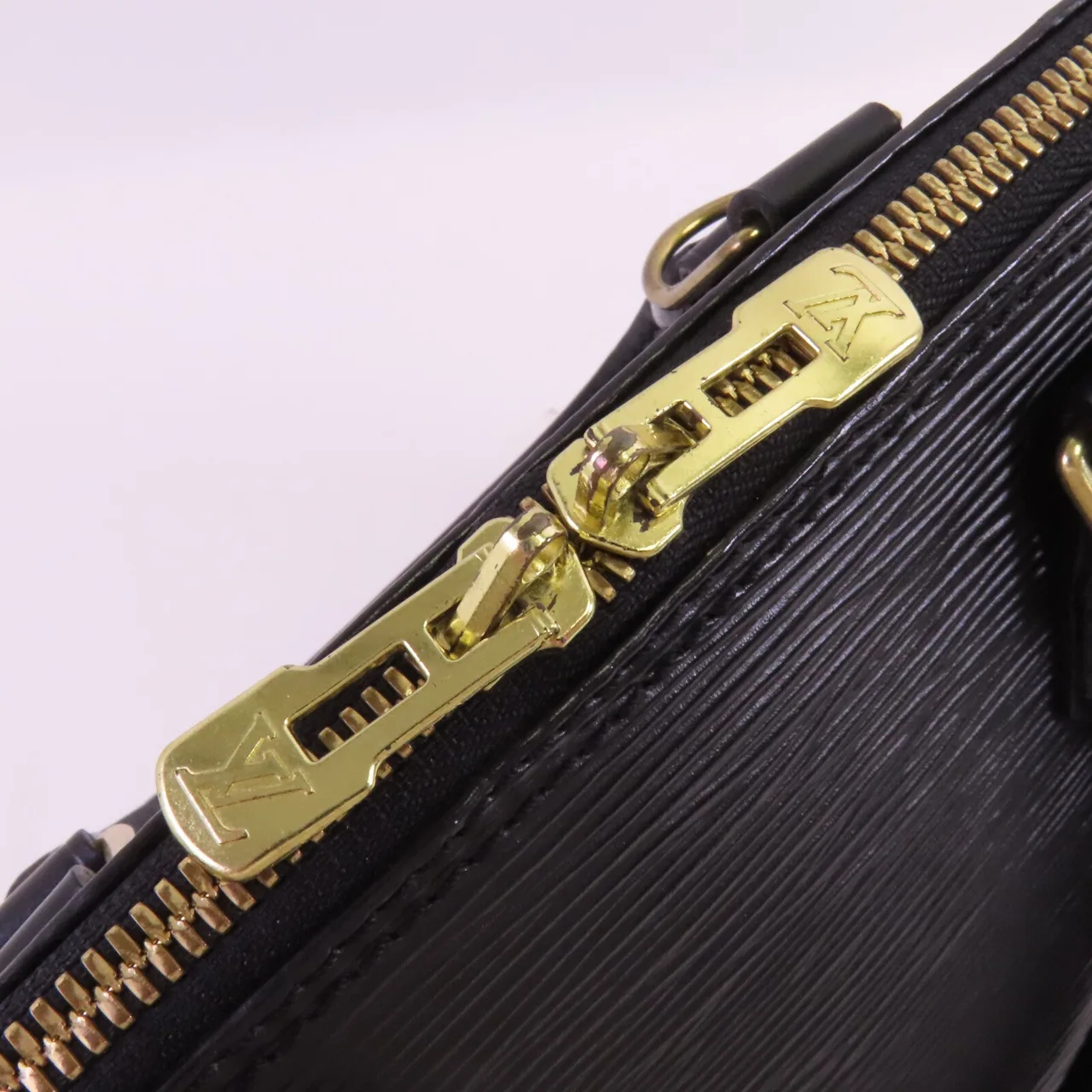 LOUIS VUITTON Alma M40452 手提包 牛皮 黑色 牛皮 中古品A - 縮圖 11