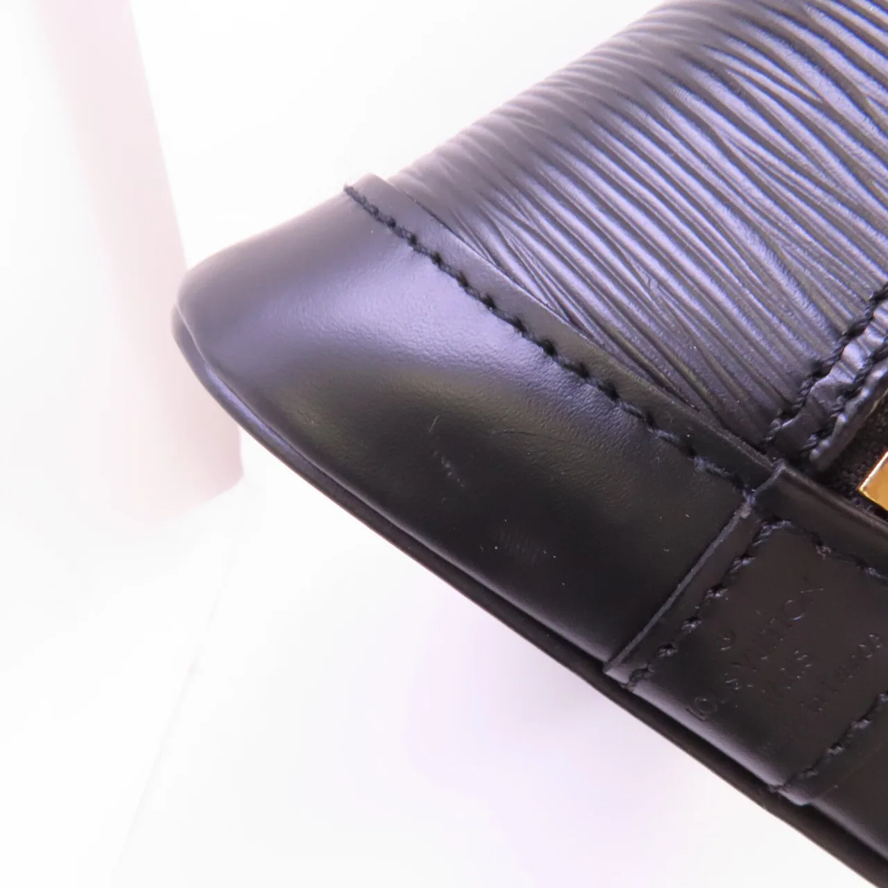 LOUIS VUITTON Alma M40452 手提包 牛皮 黑色 牛皮 中古品A - 縮圖 16