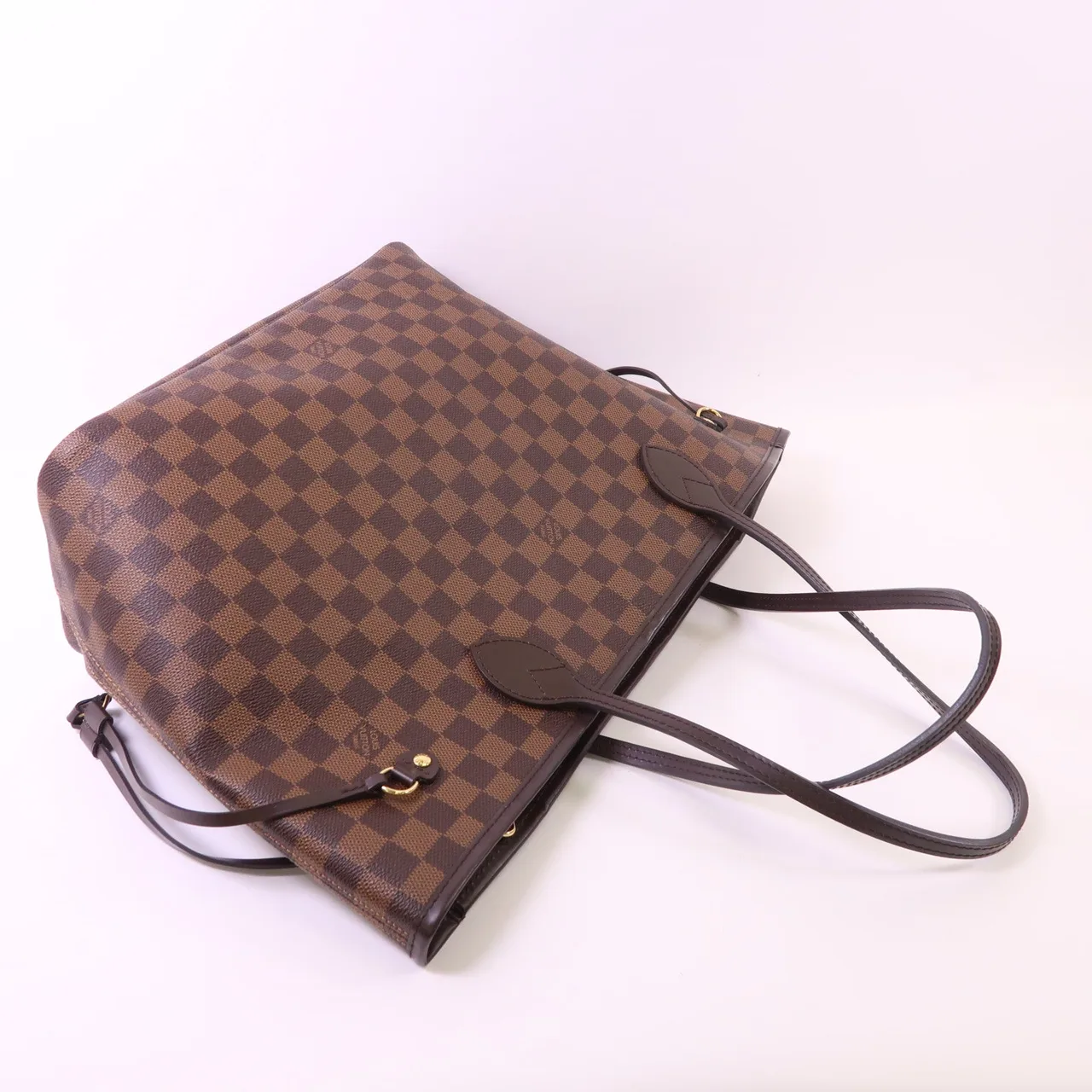 LOUIS VUITTON Neverfull N40598 Tote Bag Coated Canvas 棕色 / Brown Coated Canvas Rank A - Thumbnail 7