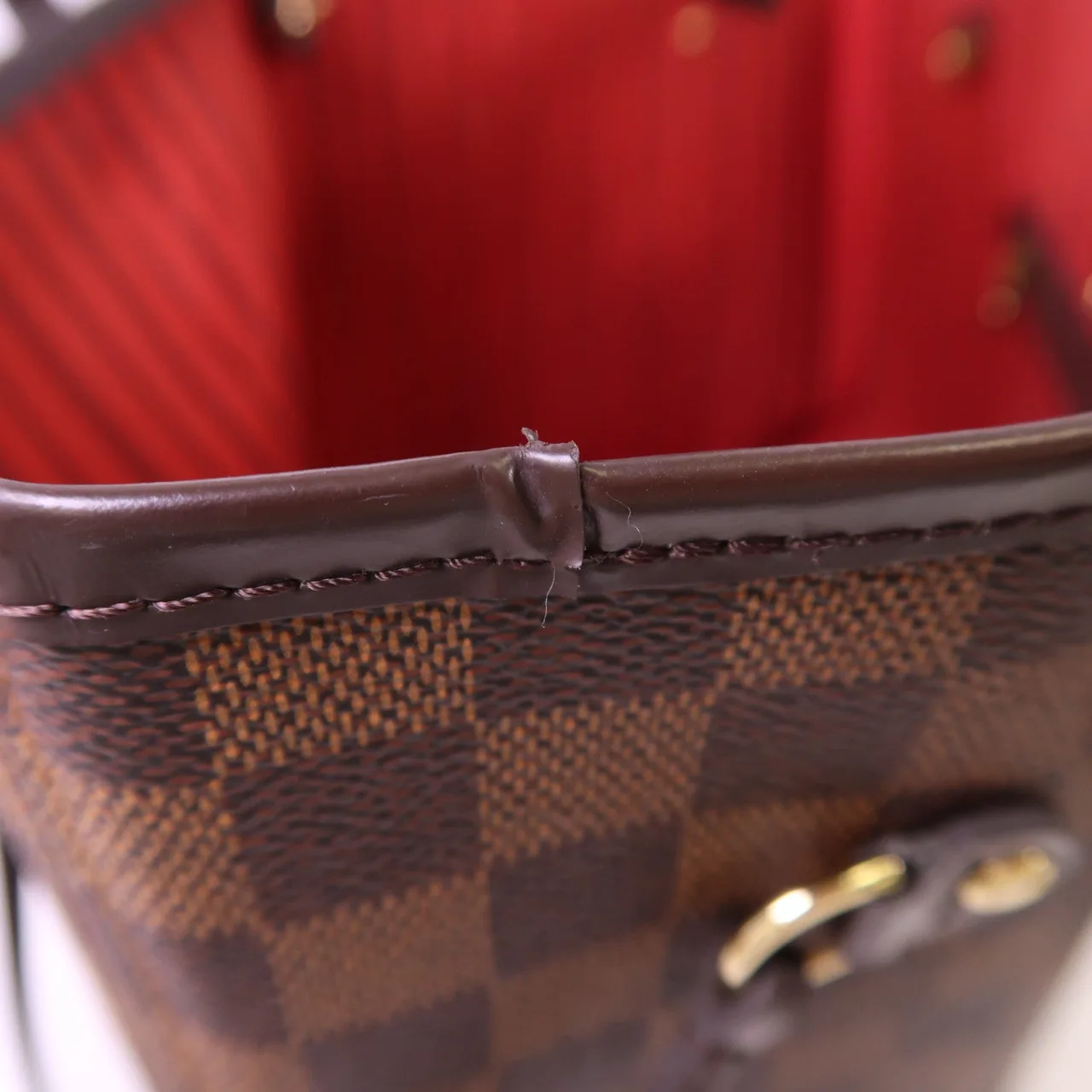 LOUIS VUITTON Neverfull N40598 Tote Bag Coated Canvas 棕色 / Brown Coated Canvas Rank A - Thumbnail 16