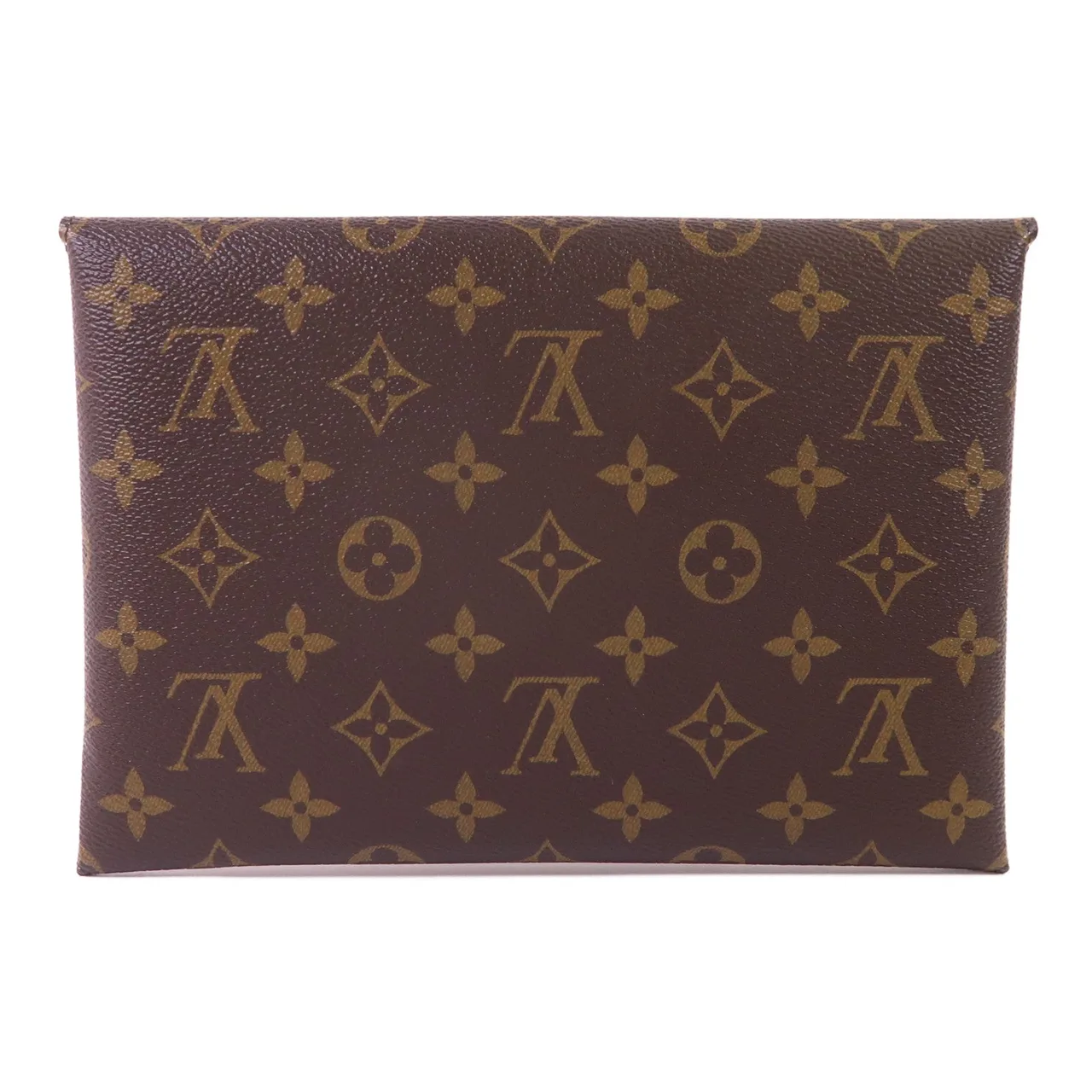 LOUIS VUITTON Kirigami M62034 手拿包 塗層帆布 棕色 / Brown 塗層帆布 中古品A - 縮圖 2