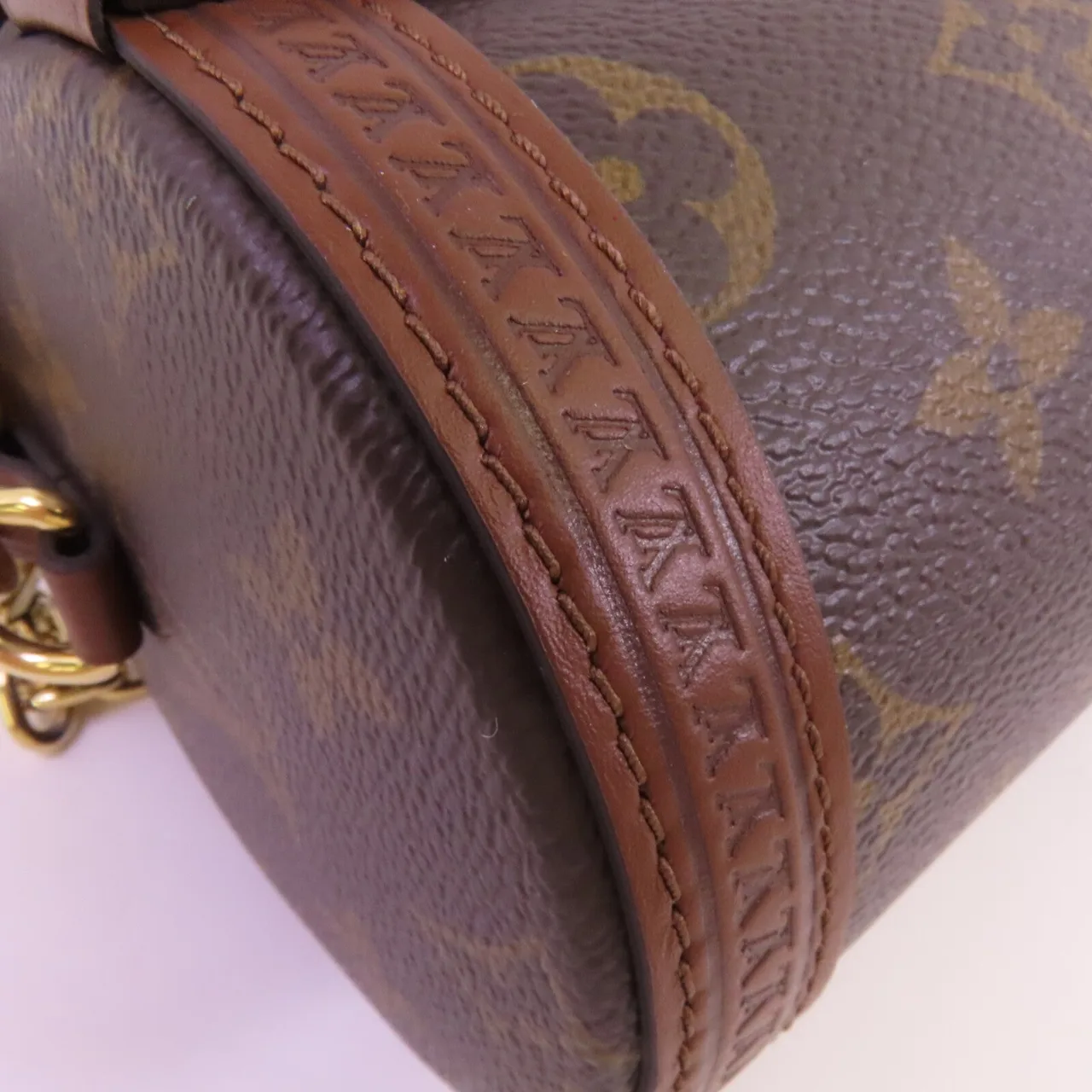 LOUIS VUITTON Papillon M57835 兩用包 塗層帆布 棕色 塗層帆布 中古品A - 縮圖 8