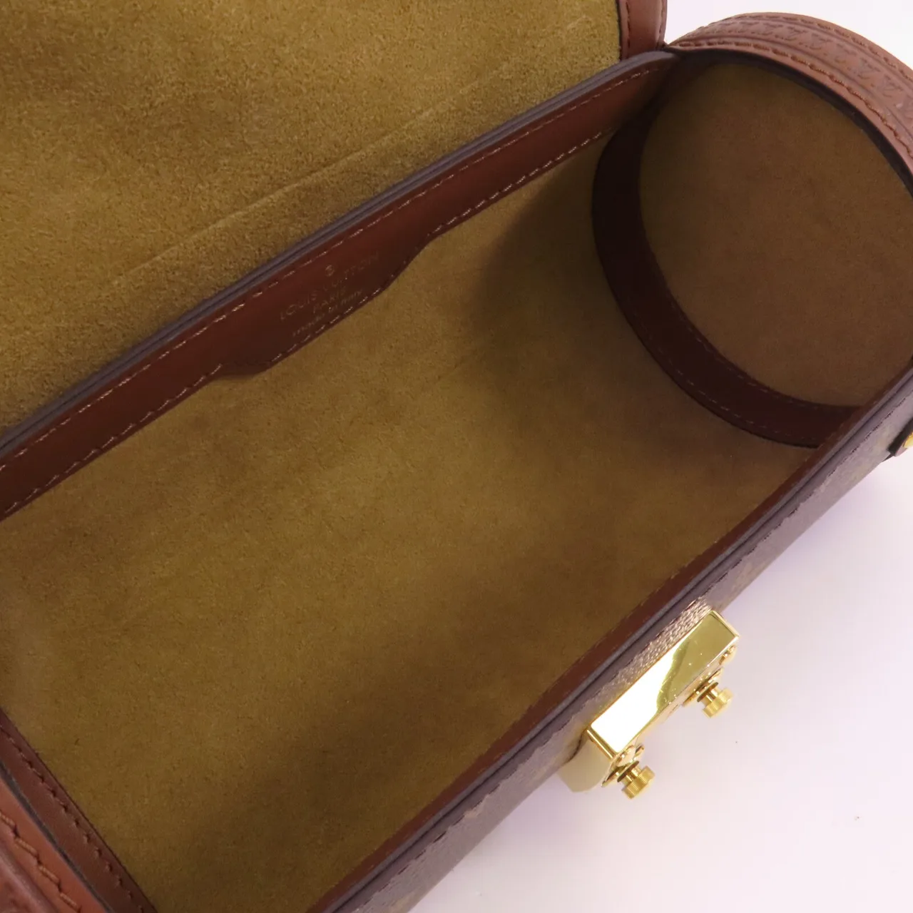 LOUIS VUITTON Papillon M57835 兩用包 塗層帆布 棕色 塗層帆布 中古品A - 縮圖 13