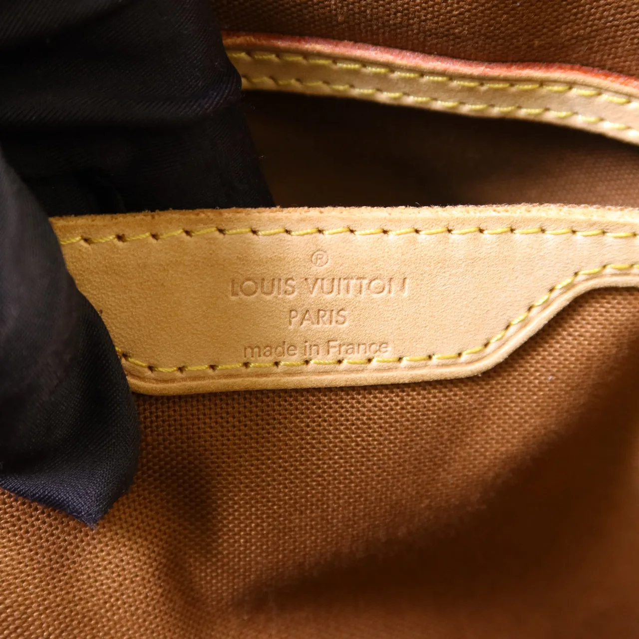 LOUIS VUITTON Palermo M40146 2-Way Bag Coated Canvas 棕色 Coated Canvas Rank B - Thumbnail 7