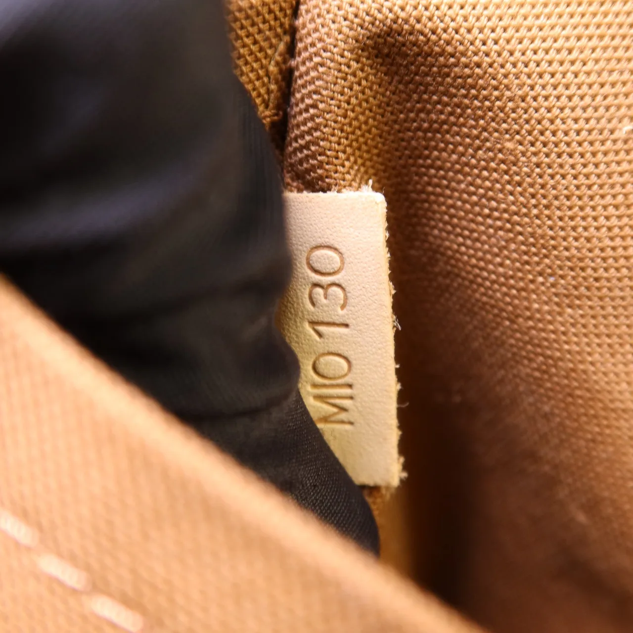 LOUIS VUITTON Palermo M40146 2-Way Bag Coated Canvas 棕色 Coated Canvas Rank B - Thumbnail 8