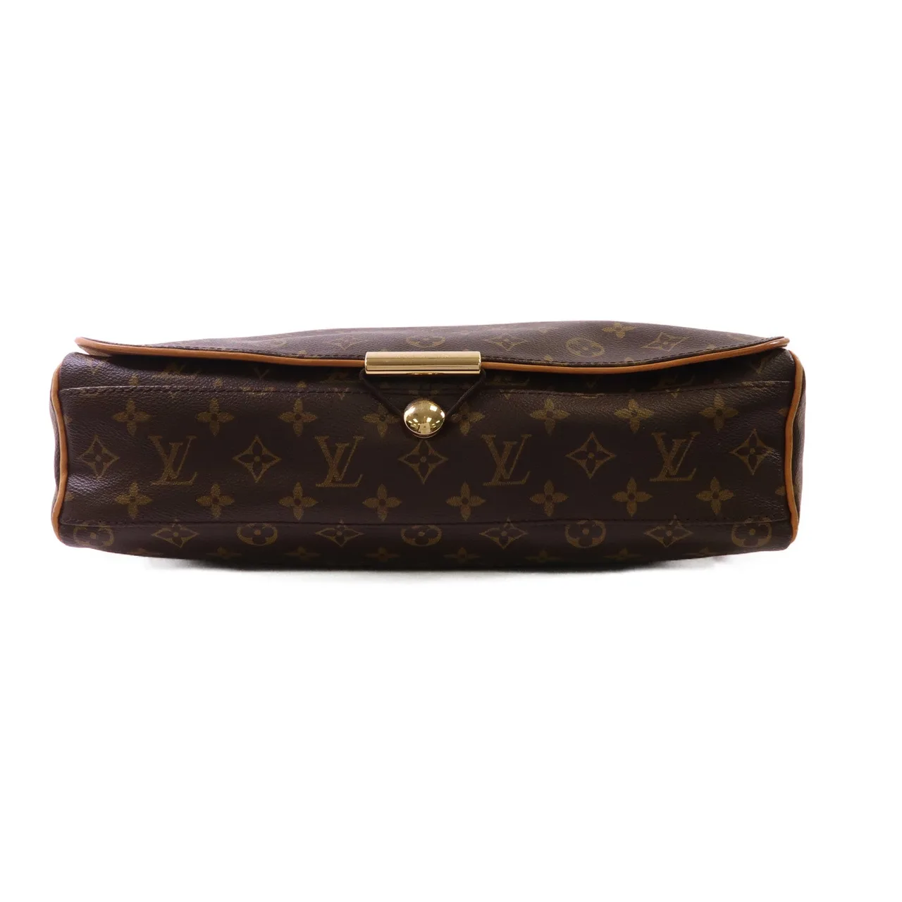 LOUIS VUITTON Abbesses M45257 Shoulder Bag Coated Canvas 棕色 Coated Canvas Rank B - Thumbnail 4