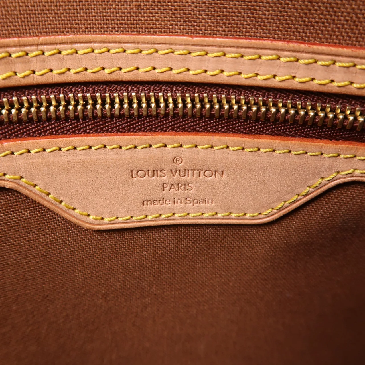 LOUIS VUITTON Abbesses M45257 Shoulder Bag Coated Canvas 棕色 Coated Canvas Rank B - Thumbnail 6