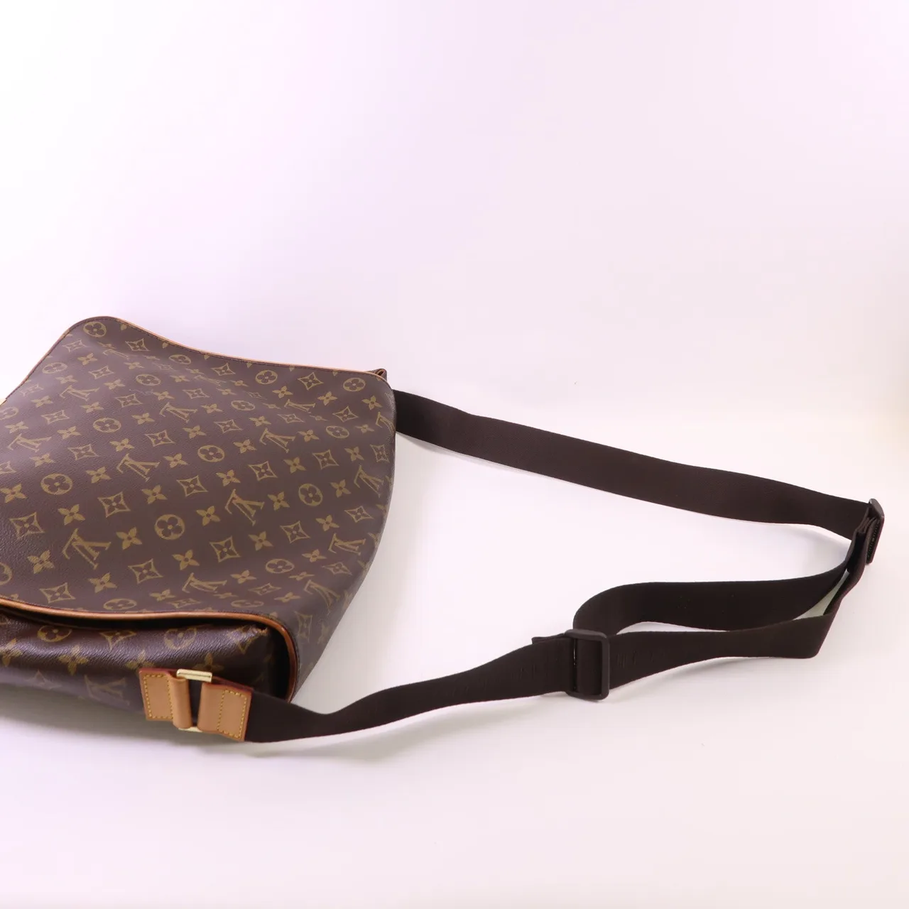 LOUIS VUITTON Abbesses M45257 Shoulder Bag Coated Canvas 棕色 Coated Canvas Rank B - Thumbnail 8