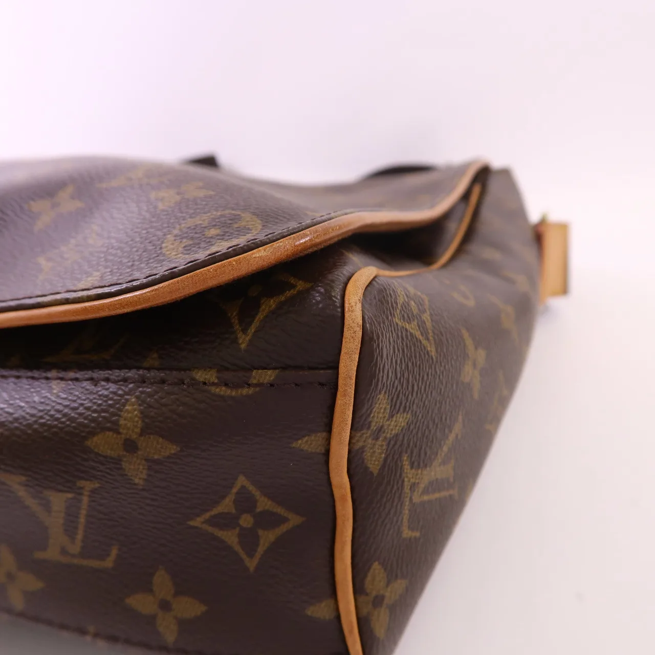 LOUIS VUITTON Abbesses M45257 Shoulder Bag Coated Canvas 棕色 Coated Canvas Rank B - Thumbnail 10
