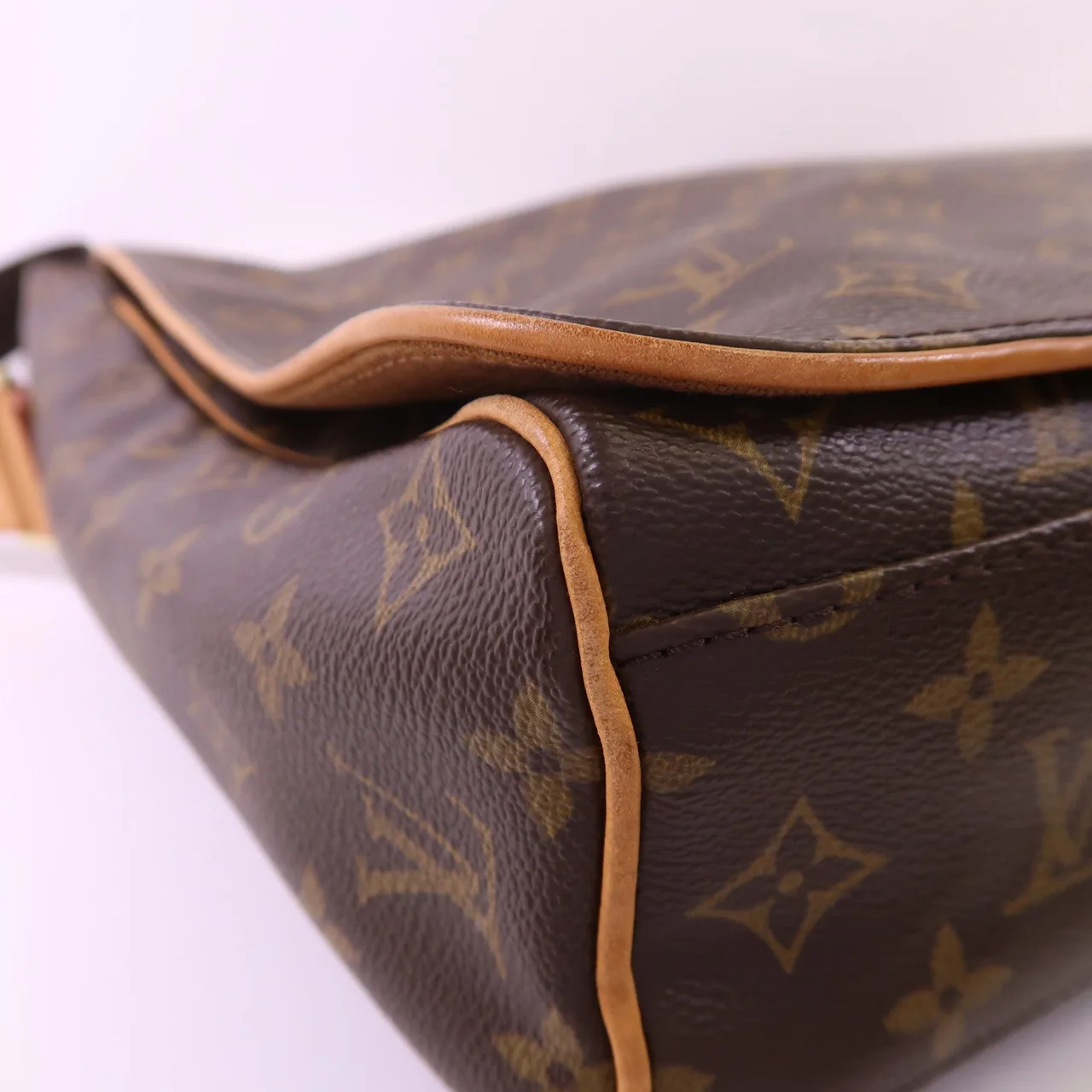 LOUIS VUITTON Abbesses M45257 Shoulder Bag Coated Canvas 棕色 Coated Canvas Rank B - Thumbnail 11