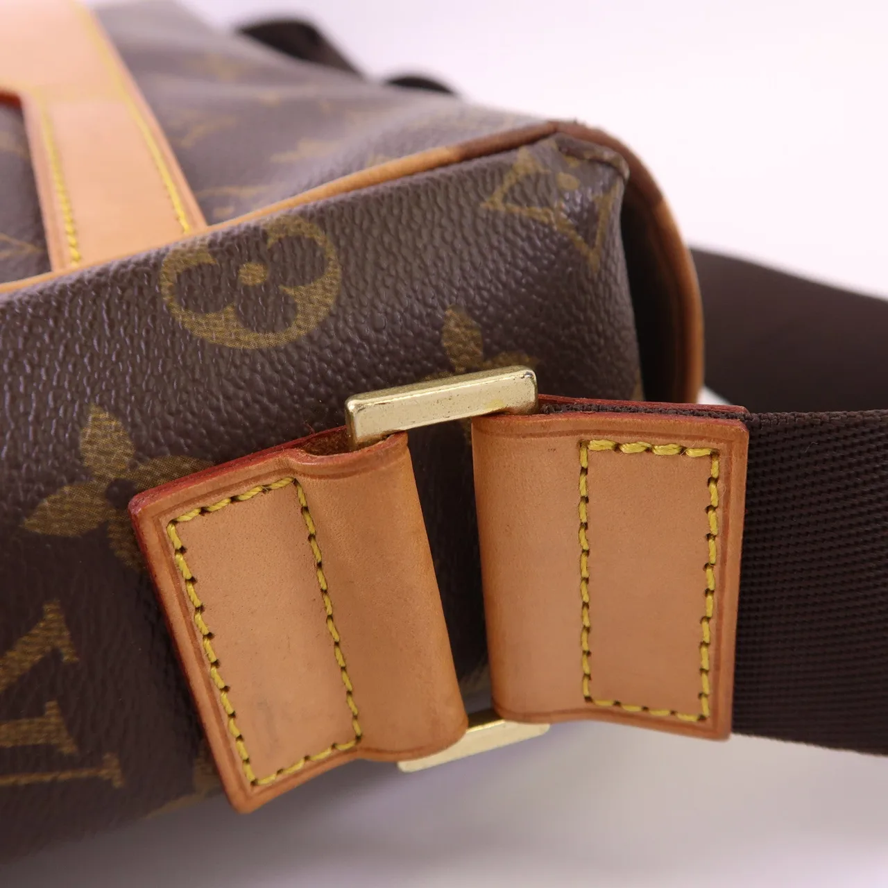 LOUIS VUITTON Abbesses M45257 Shoulder Bag Coated Canvas 棕色 Coated Canvas Rank B - Thumbnail 18