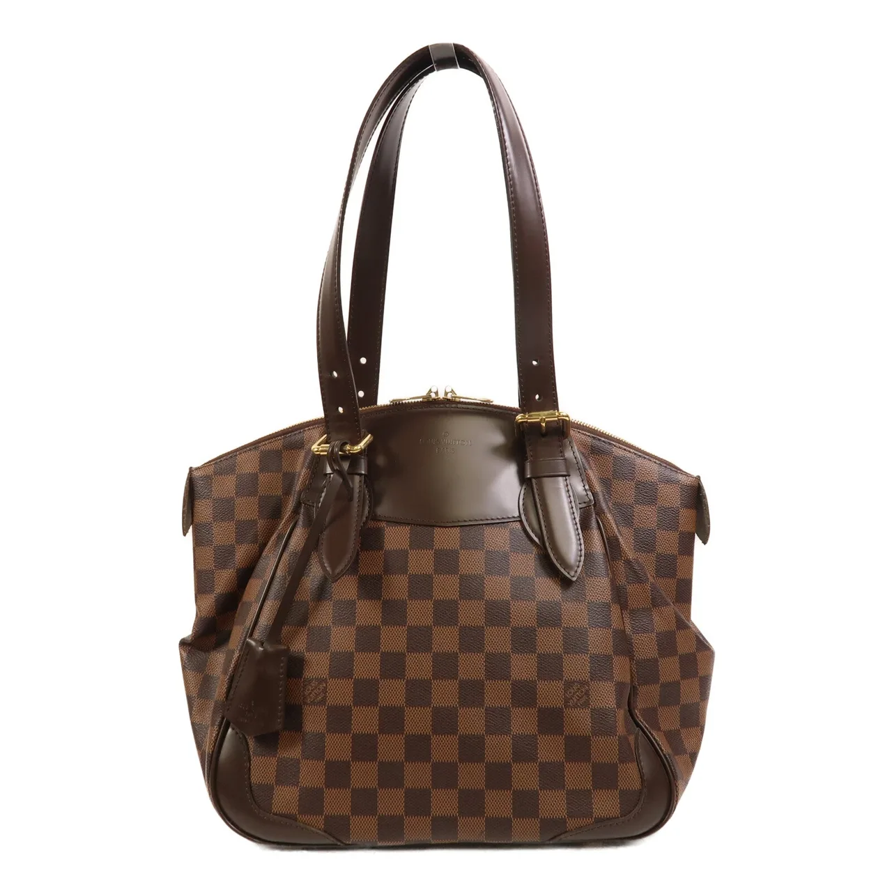 LOUIS VUITTON Verona N41118 肩背包 塗層帆布 棕色