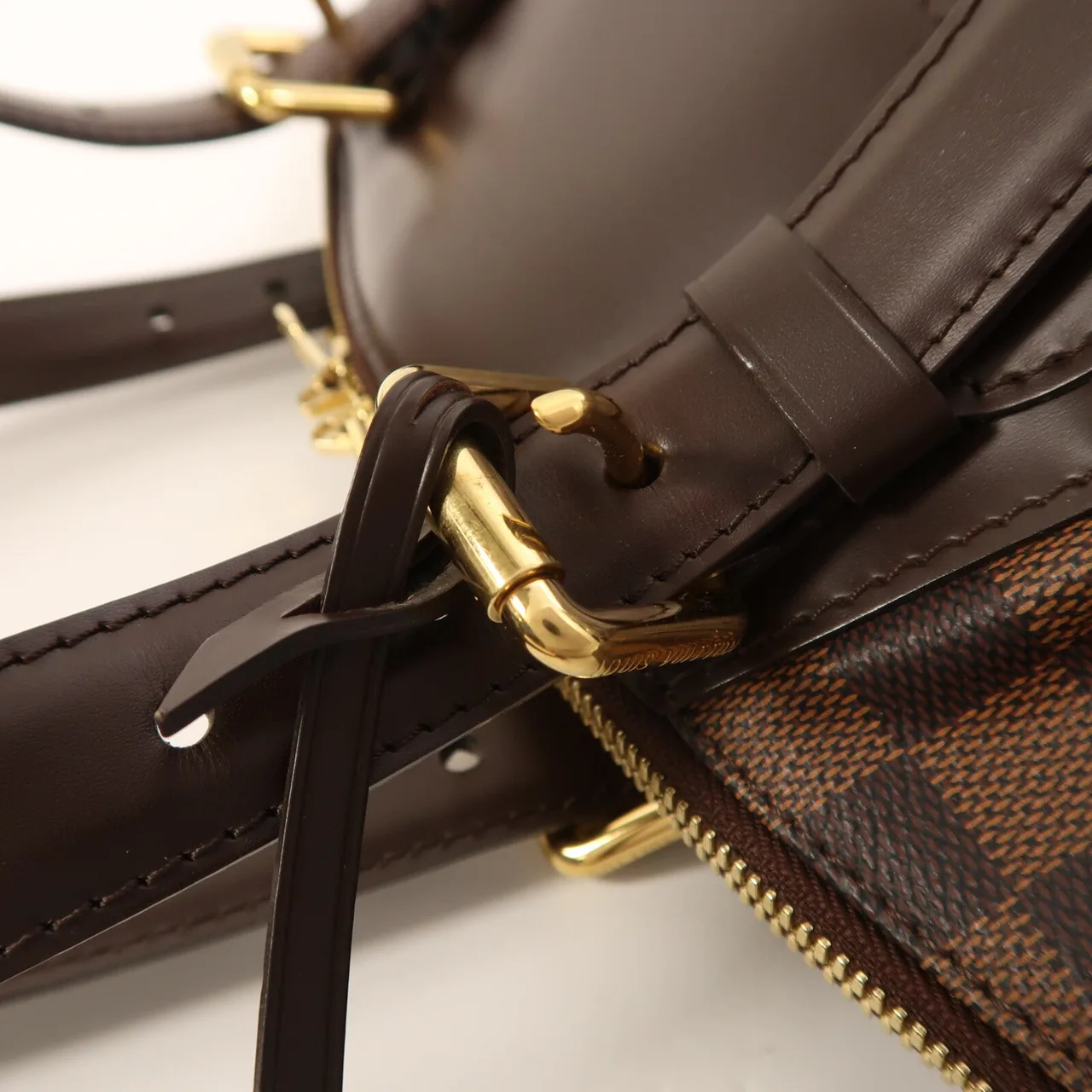 LOUIS VUITTON Verona N41118 肩背包 塗層帆布 棕色 塗層帆布 中古品A - 縮圖 11