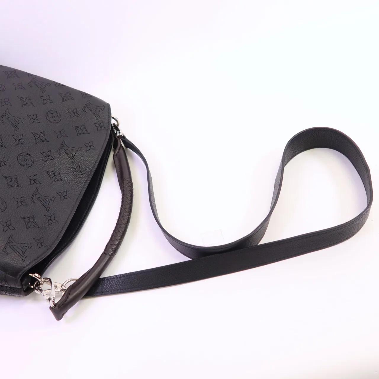 LOUIS VUITTON M50031 兩用包 牛皮 黑色 牛皮 中古品A - 縮圖 5