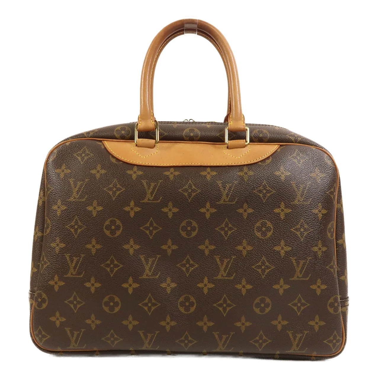 LOUIS VUITTON Deauville M47270 手提包 塗層帆布 棕色 塗層帆布 中古品B - 縮圖 2