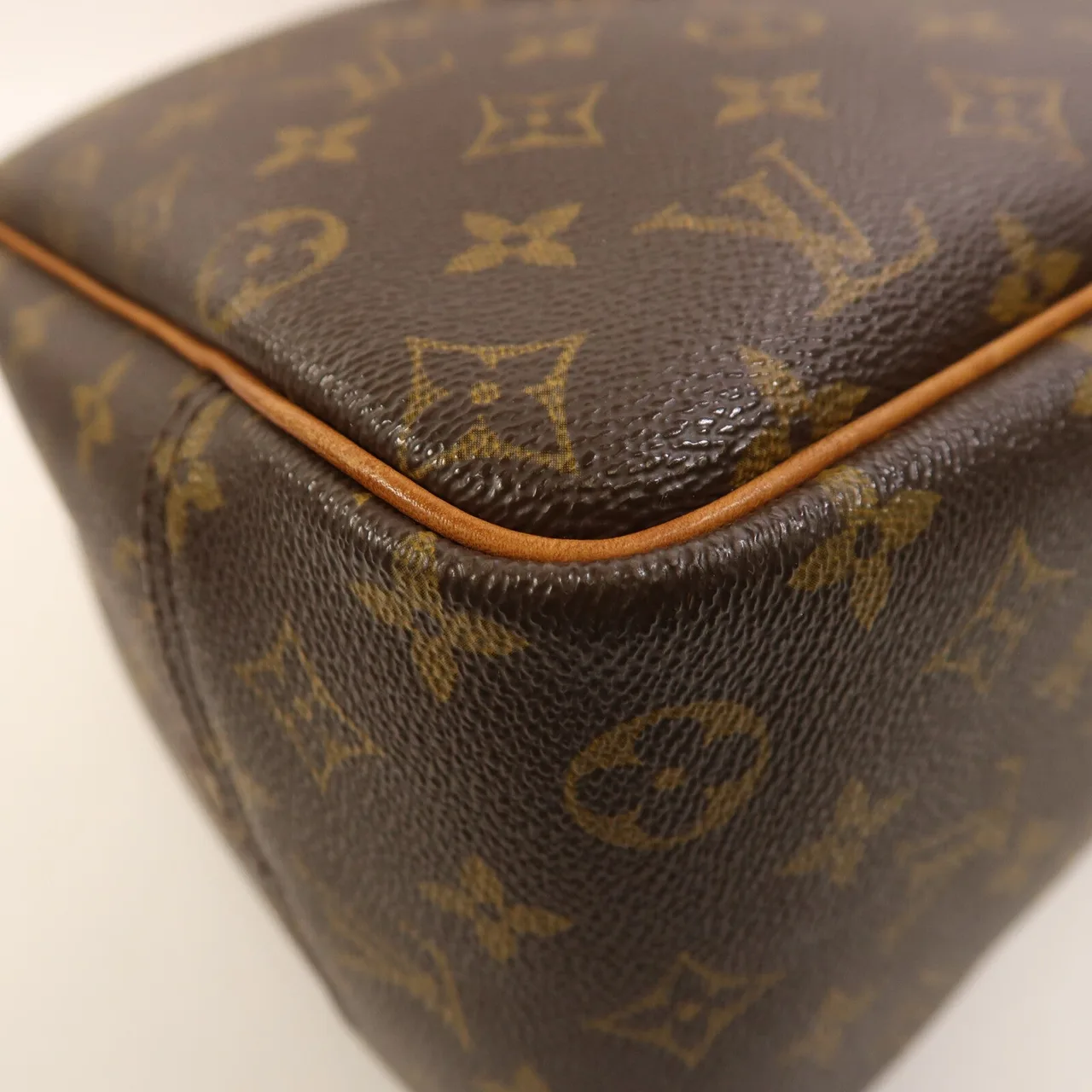LOUIS VUITTON Deauville M47270 手提包 塗層帆布 棕色 塗層帆布 中古品B - 縮圖 8
