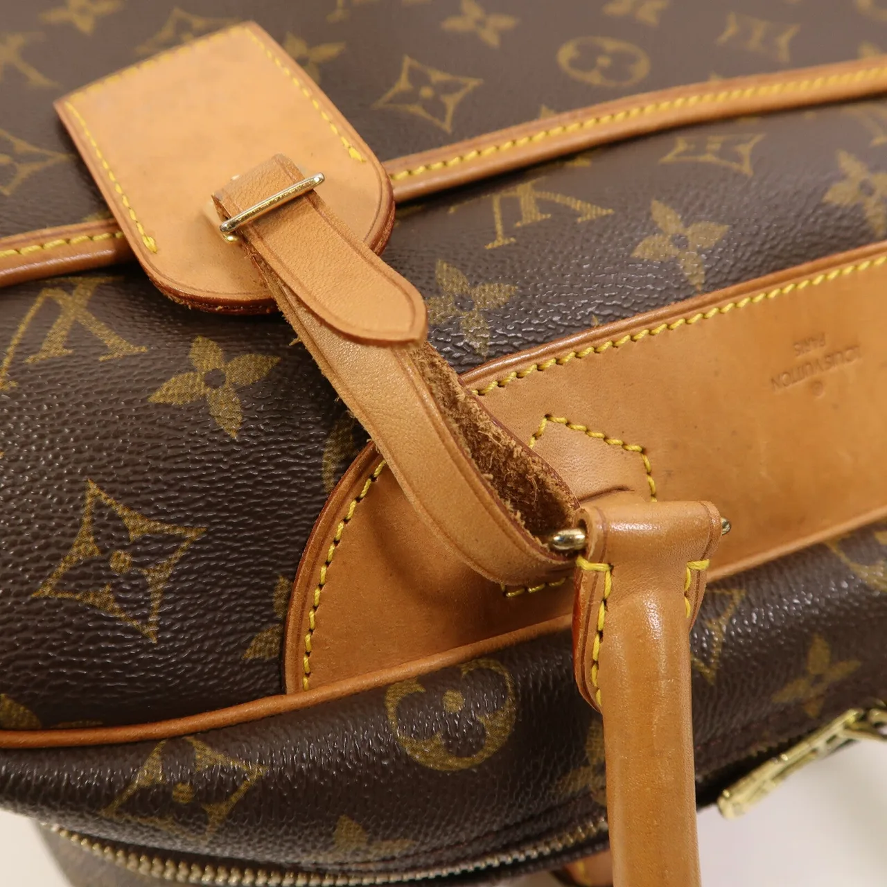 LOUIS VUITTON Deauville M47270 手提包 塗層帆布 棕色 塗層帆布 中古品B - 縮圖 11