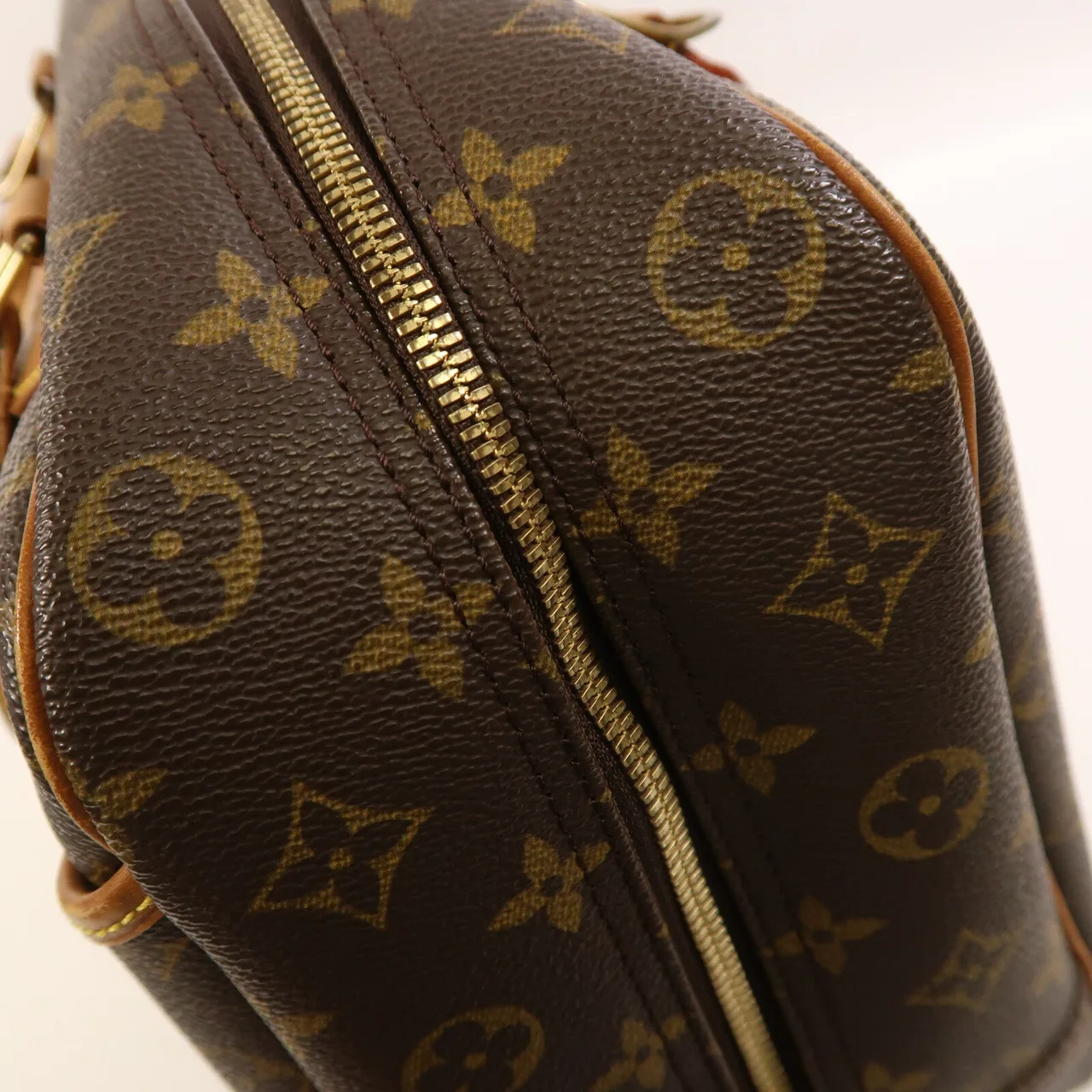 LOUIS VUITTON Deauville M47270 手提包 塗層帆布 棕色 塗層帆布 中古品B - 縮圖 13