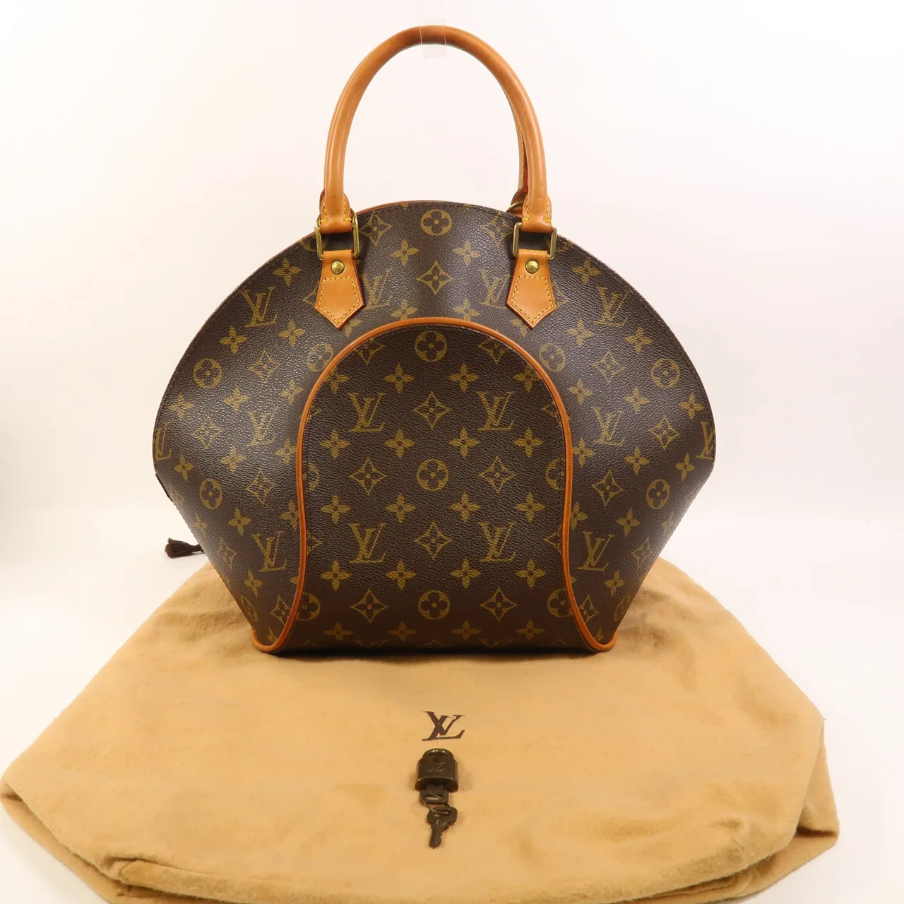 LOUIS VUITTON Ellipse M51126 手提包 塗層帆布 棕色 塗層帆布 中古品A - 縮圖 9