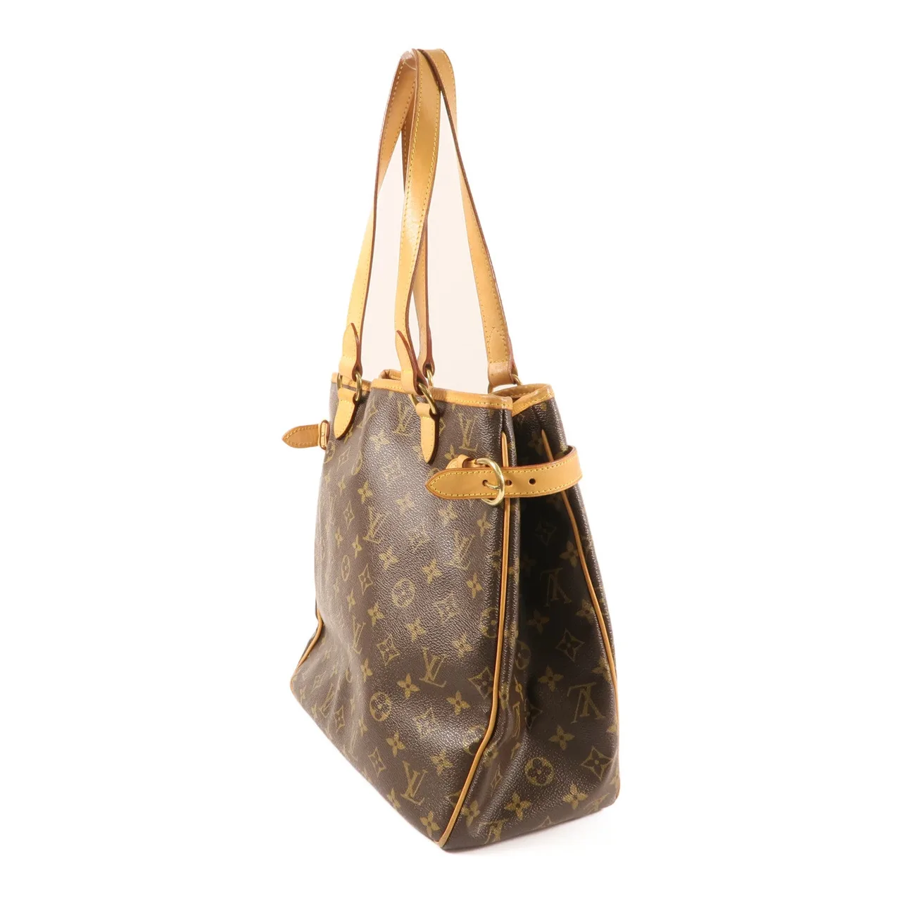 LOUIS VUITTON Batignolles M51153 Shoulder Bag Coated Canvas 棕色 Coated Canvas Rank B - Thumbnail 3
