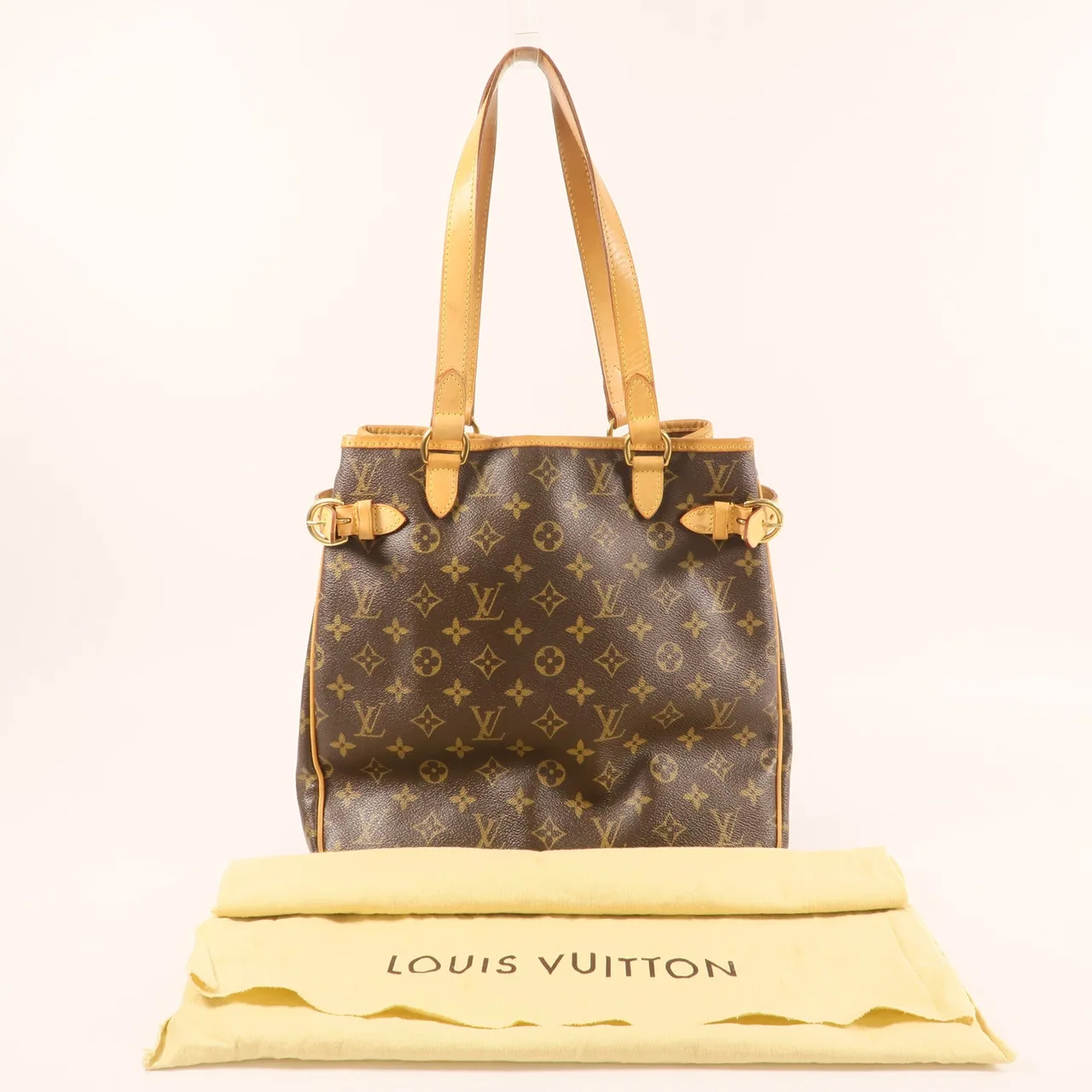 LOUIS VUITTON Batignolles M51153 Shoulder Bag Coated Canvas 棕色 Coated Canvas Rank B - Thumbnail 6