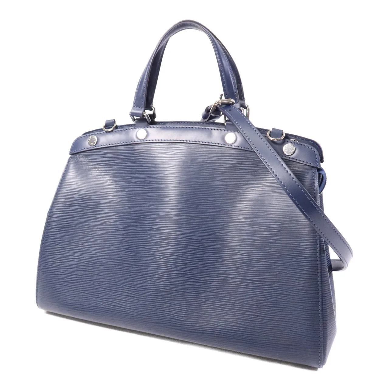 LOUIS VUITTON Brea M40964 2-Way Bag Calfskin 藍色 / Blue Calfskin Rank B - Thumbnail 3