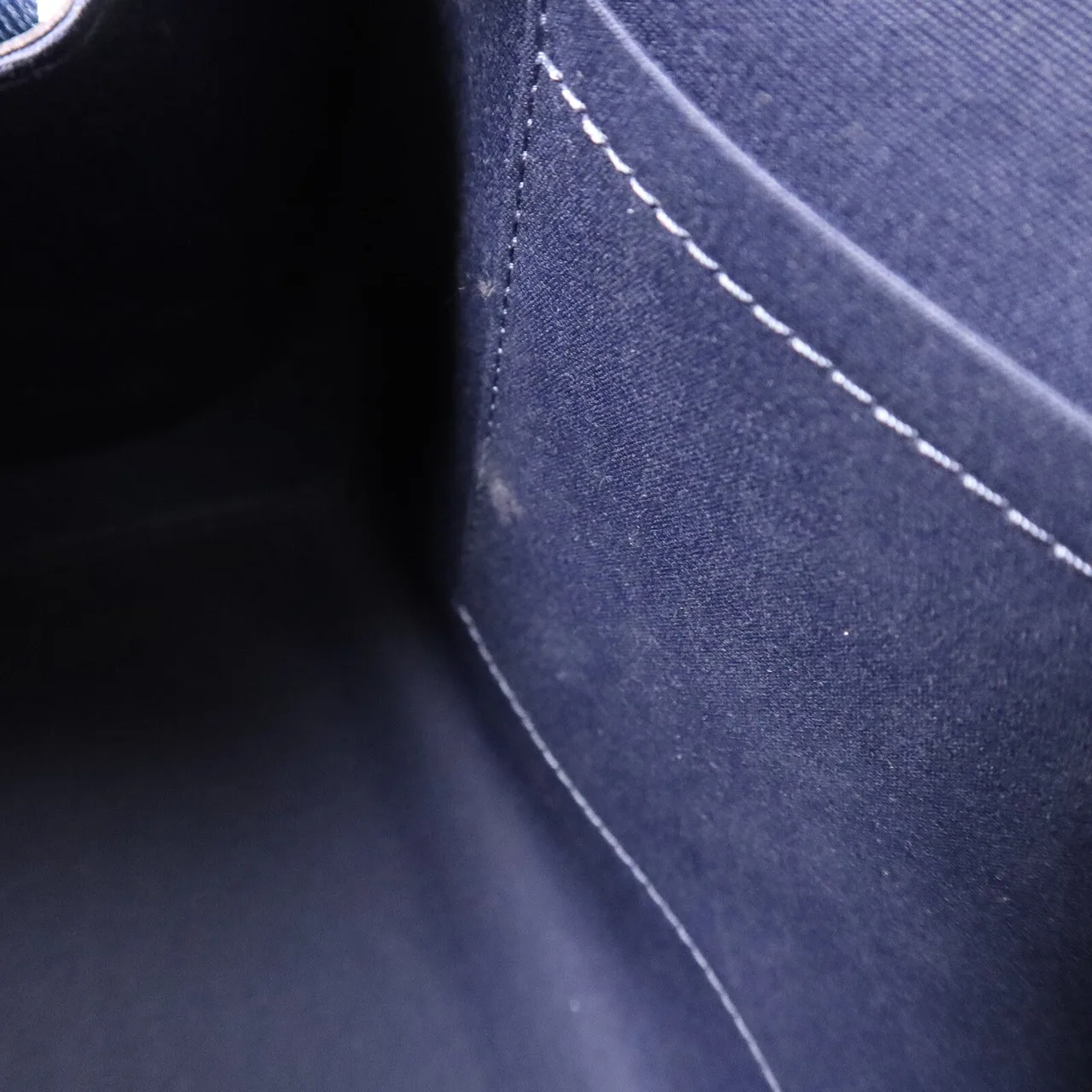 LOUIS VUITTON Brea M40964 2-Way Bag Calfskin 藍色 / Blue Calfskin Rank B - Thumbnail 8