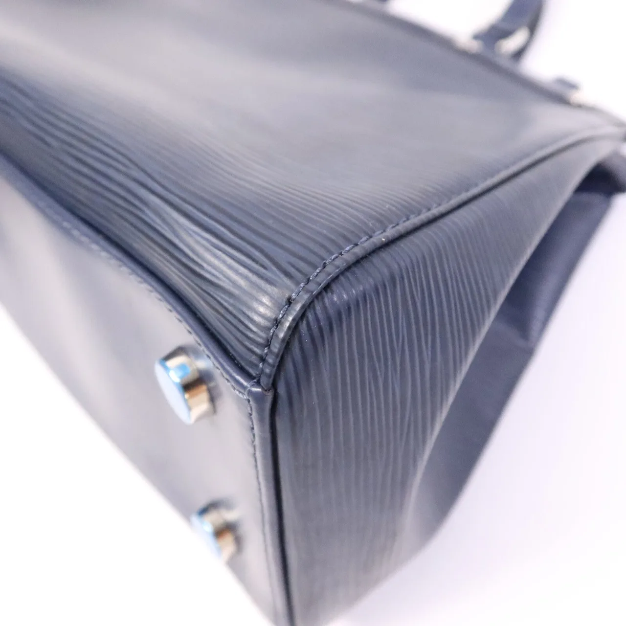 LOUIS VUITTON Brea M40964 2-Way Bag Calfskin 藍色 / Blue Calfskin Rank B - Thumbnail 12