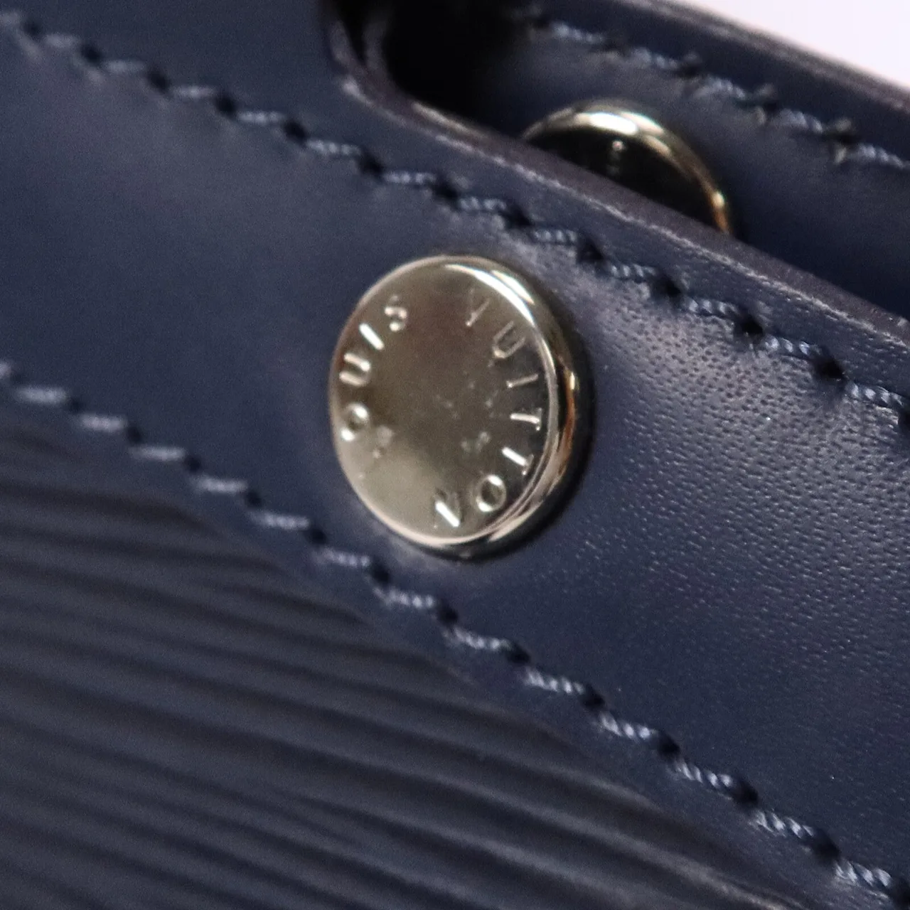 LOUIS VUITTON Brea M40964 2-Way Bag Calfskin 藍色 / Blue Calfskin Rank B - Thumbnail 14