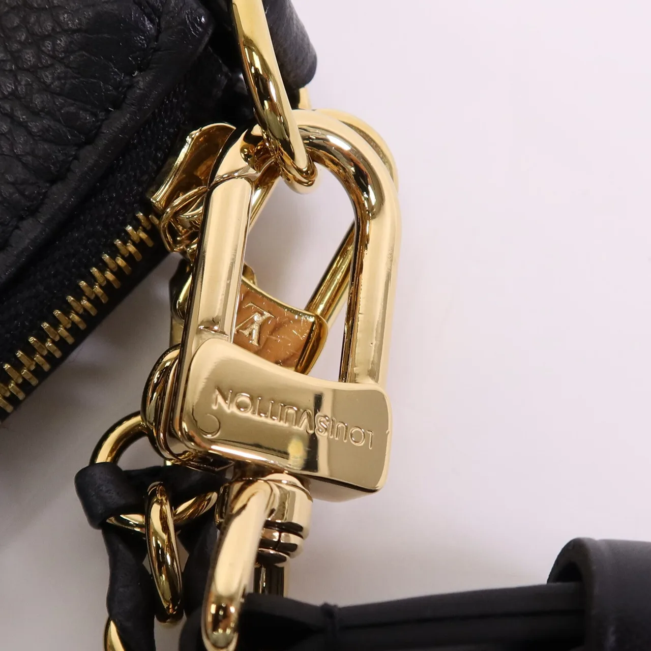 LOUIS VUITTON Multi Pochette M80399 兩用包 牛皮 黑色 / Black 牛皮 中古品A - 縮圖 9