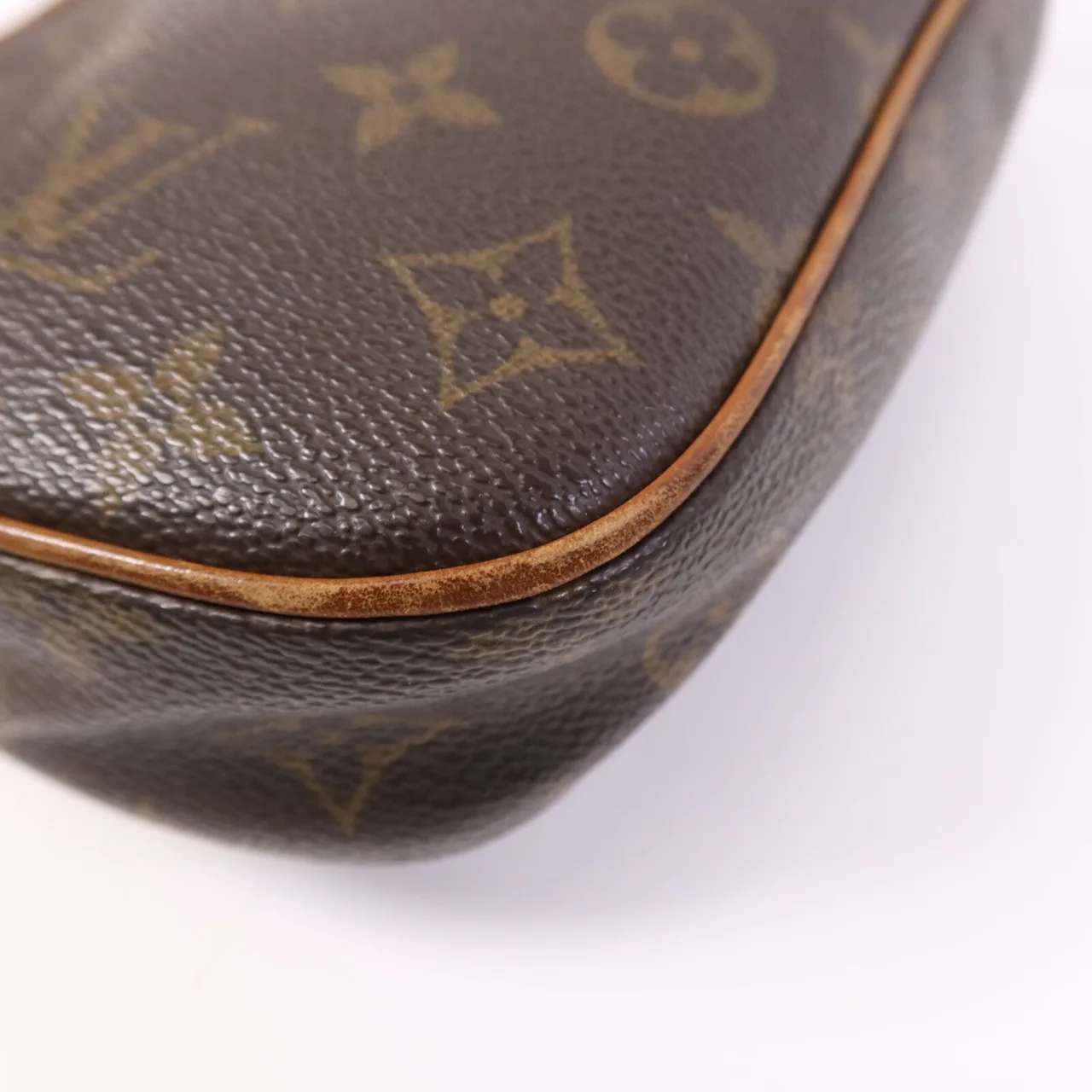 LOUIS VUITTON Pochette Gange M51870 Belt Bag Coated Canvas 棕色 Coated Canvas Rank B - Thumbnail 8