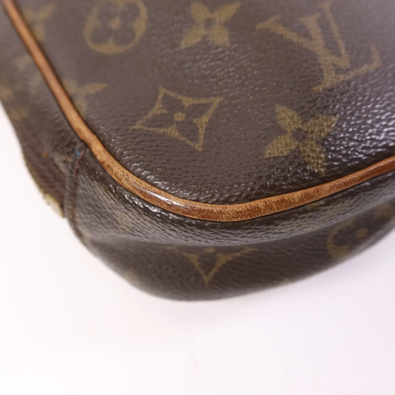 LOUIS VUITTON Pochette Gange M51870 Belt Bag Coated Canvas 棕色 Coated Canvas Rank B - Thumbnail 9