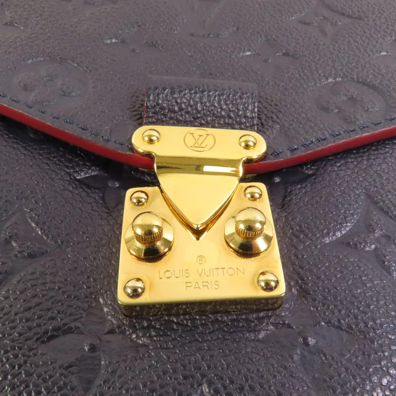 LOUIS VUITTON Pochette Metis M44071 2-Way Bag Calfskin 海軍藍 / Blue Calfskin Rank A - Thumbnail 7