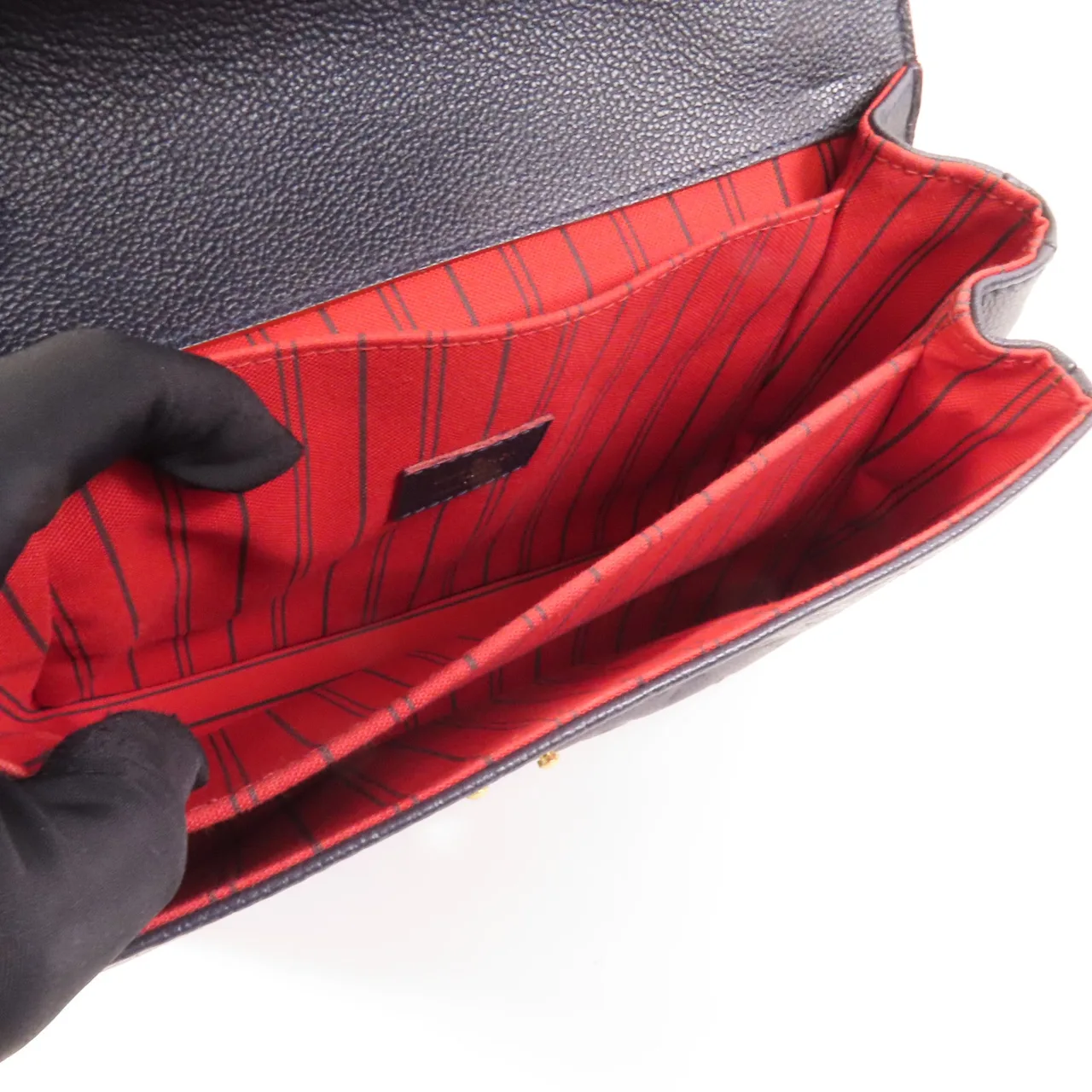 LOUIS VUITTON Pochette Metis M44071 2-Way Bag Calfskin 海軍藍 / Blue Calfskin Rank A - Thumbnail 8