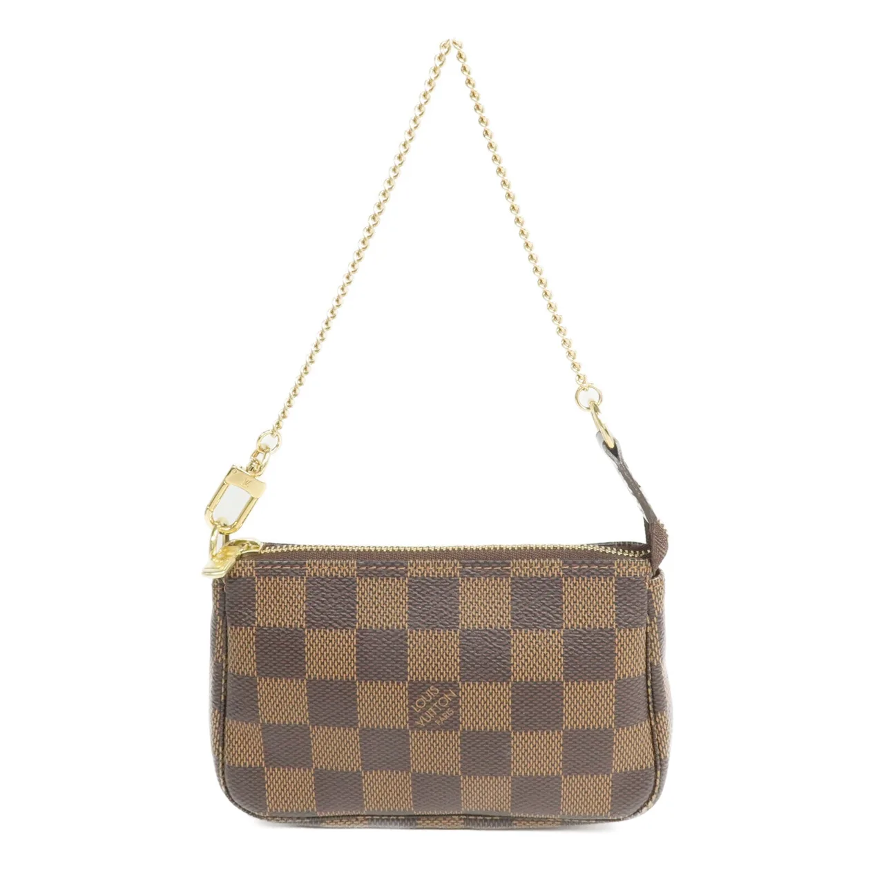 LOUIS VUITTON Pochette Accessoires N58009 化妝箱包 塗層帆布 棕色