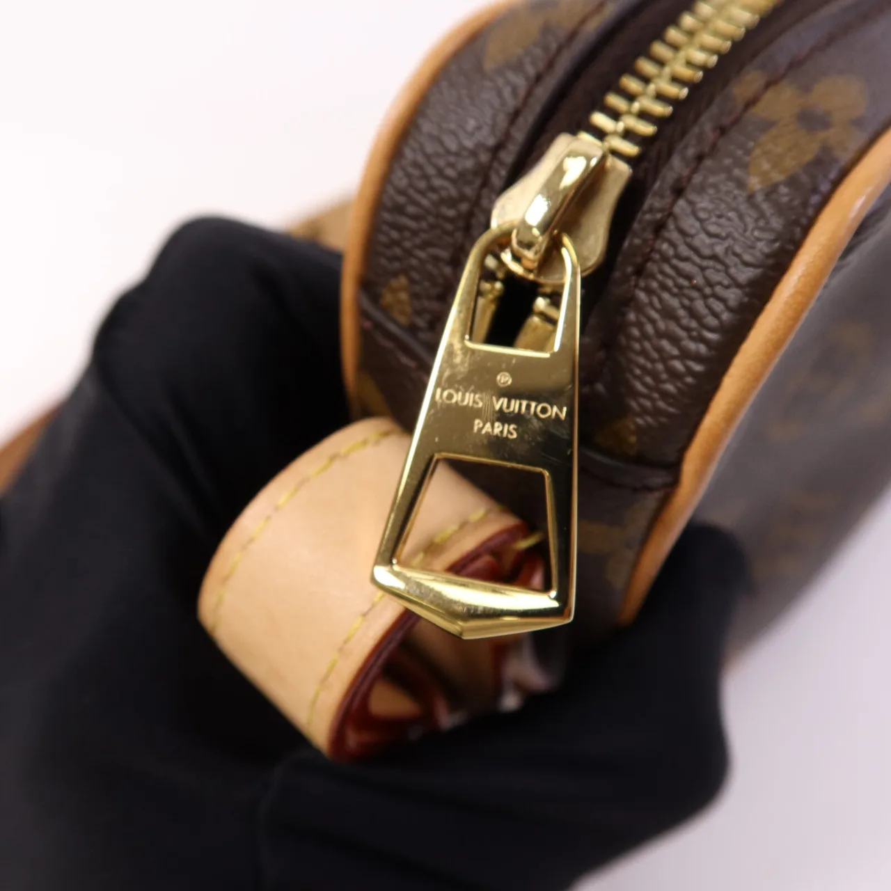 LOUIS VUITTON M46828 Shoulder Bag Coated Canvas 棕色 Coated Canvas Rank B - Thumbnail 7