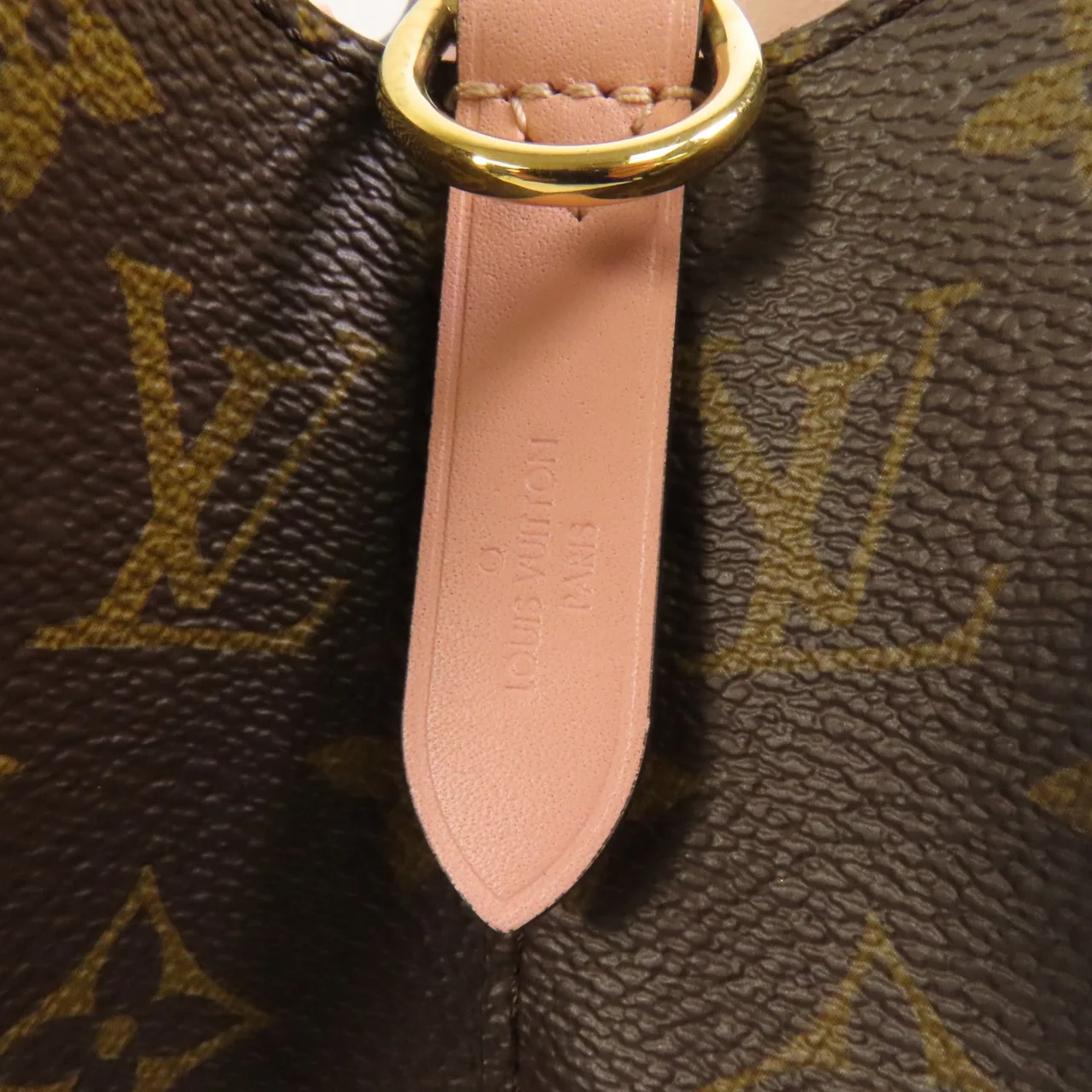 LOUIS VUITTON NeoNoe M44022 Shoulder Bag Coated Canvas 棕色 / 粉色 / Brown/Pink Coated Canvas Rank A - Thumbnail 8