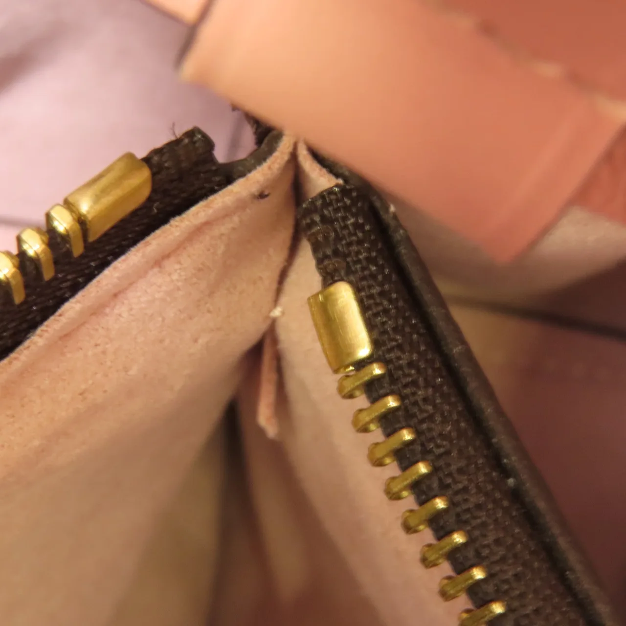 LOUIS VUITTON NeoNoe M44022 Shoulder Bag Coated Canvas 棕色 / 粉色 / Brown/Pink Coated Canvas Rank A - Thumbnail 10