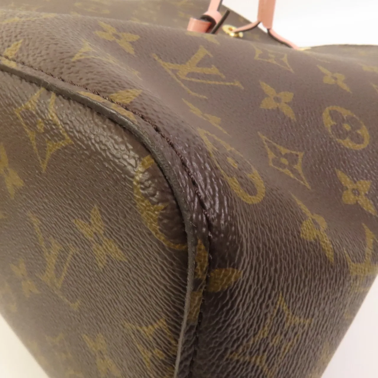LOUIS VUITTON NeoNoe M44022 Shoulder Bag Coated Canvas 棕色 / 粉色 / Brown/Pink Coated Canvas Rank A - Thumbnail 13