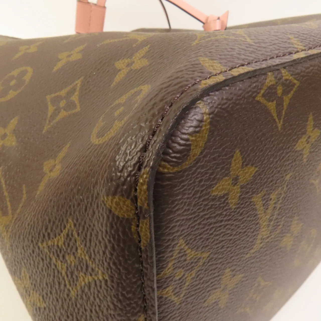 LOUIS VUITTON NeoNoe M44022 Shoulder Bag Coated Canvas 棕色 / 粉色 / Brown/Pink Coated Canvas Rank A - Thumbnail 15