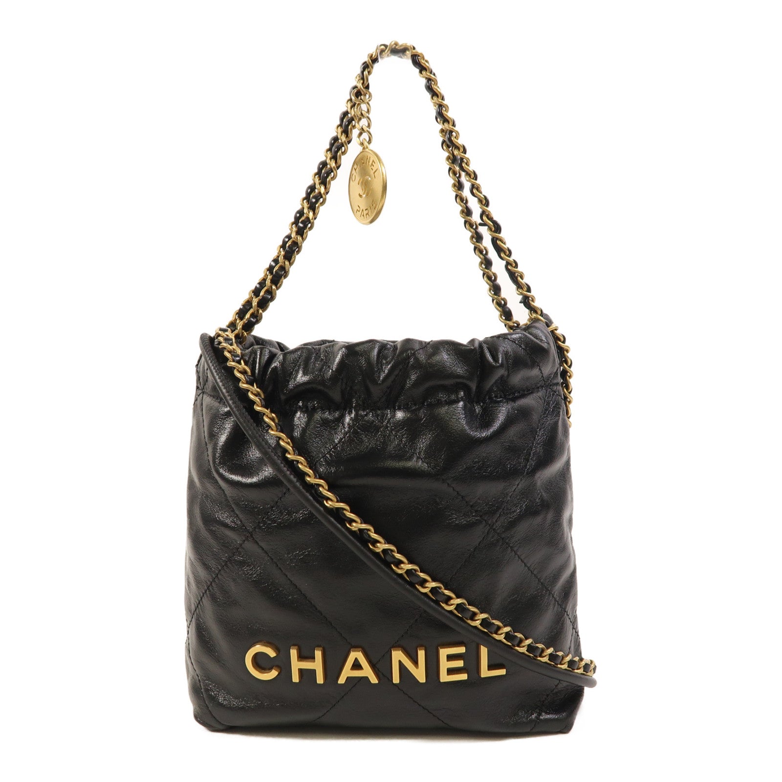 LOUIS VUITTON Chanel 2-Way Bag Calfskin