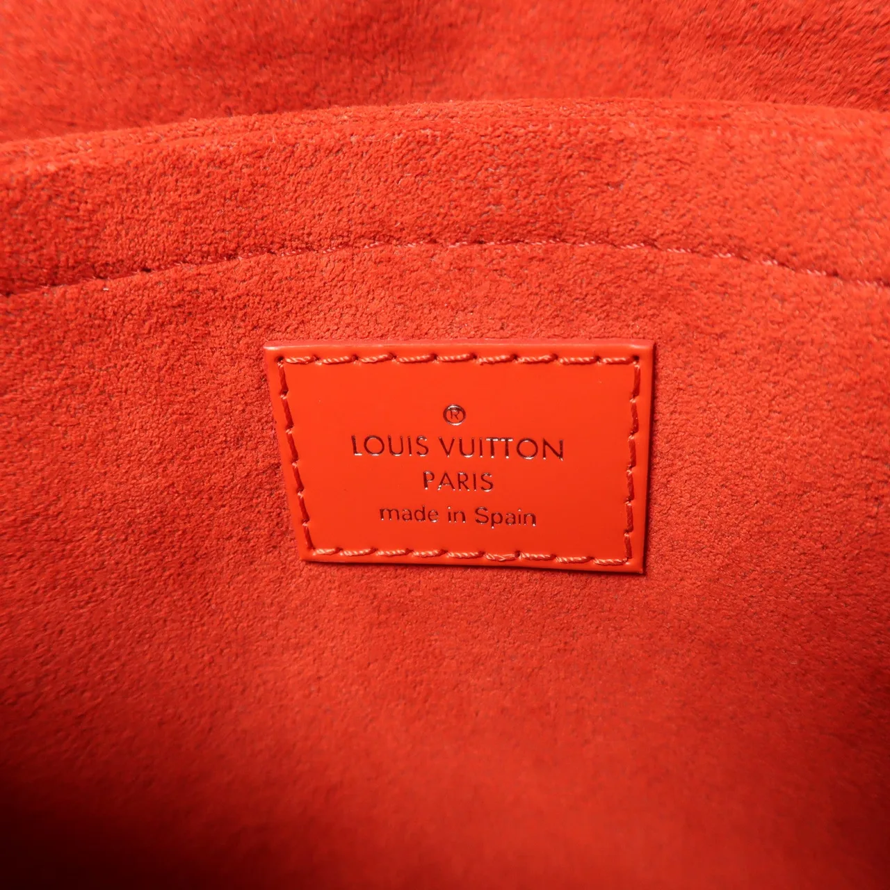 LOUIS VUITTON Saint Michel M44031 Shoulder Bag Coated Canvas 棕色 / 紅色 / Red/Brown Coated Canvas Rank A - Thumbnail 7