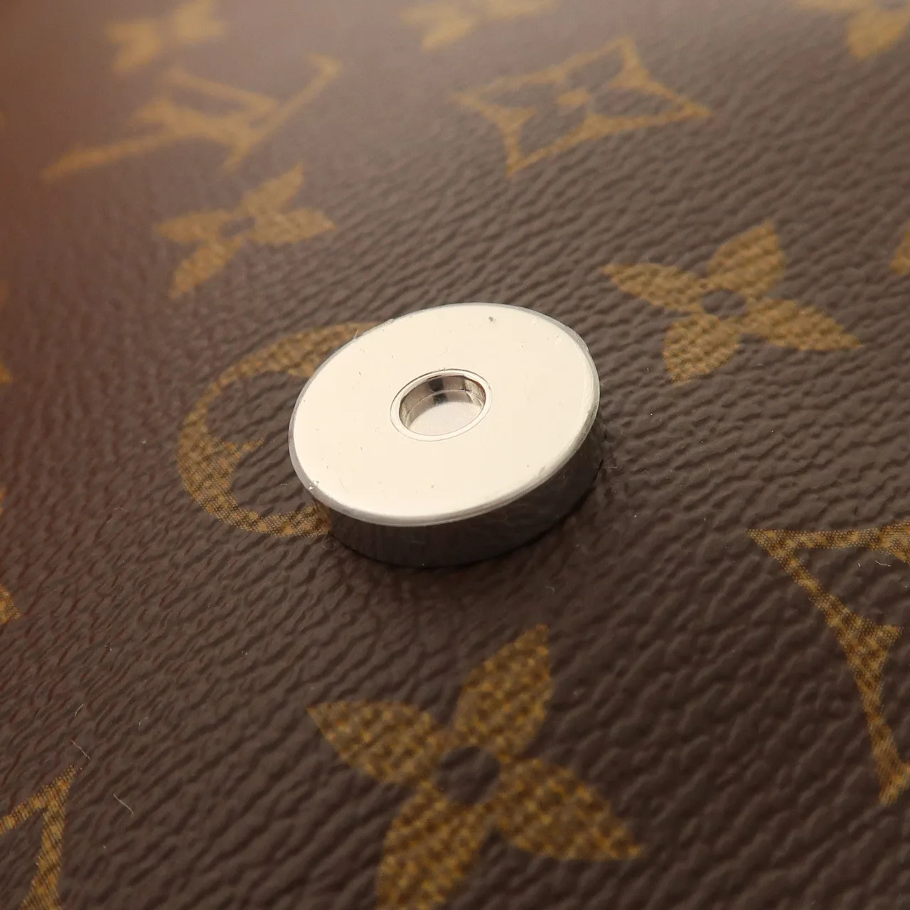 LOUIS VUITTON Saint Michel M44031 Shoulder Bag Coated Canvas 棕色 / 紅色 / Red/Brown Coated Canvas Rank A - Thumbnail 15