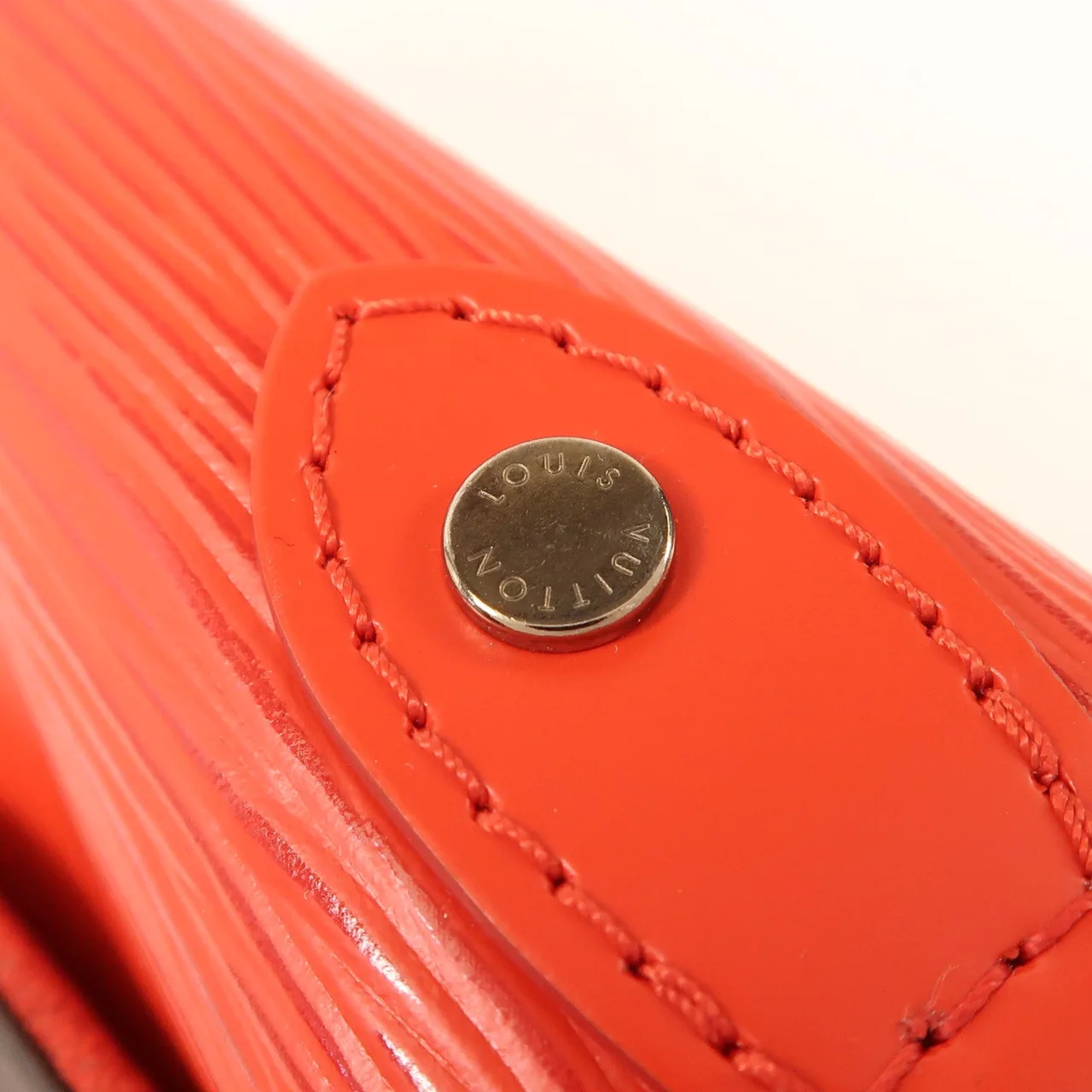 LOUIS VUITTON Saint Michel M44031 Shoulder Bag Coated Canvas 棕色 / 紅色 / Red/Brown Coated Canvas Rank A - Thumbnail 21