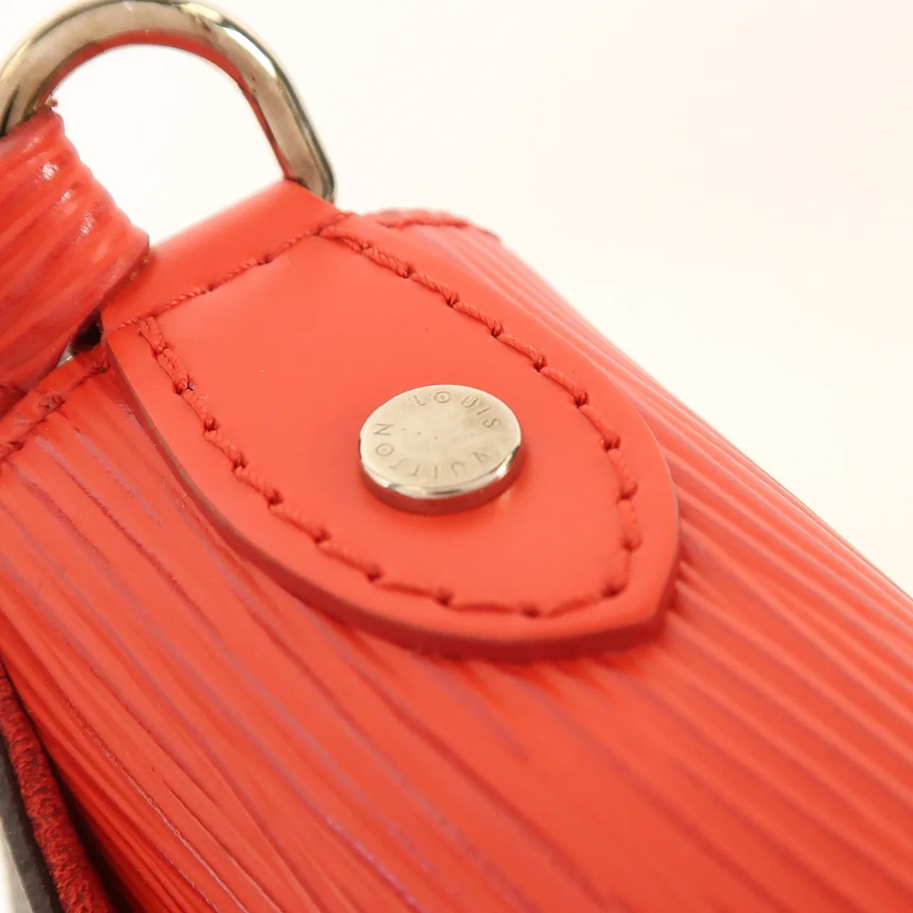 LOUIS VUITTON Saint Michel M44031 Shoulder Bag Coated Canvas 棕色 / 紅色 / Red/Brown Coated Canvas Rank A - Thumbnail 22