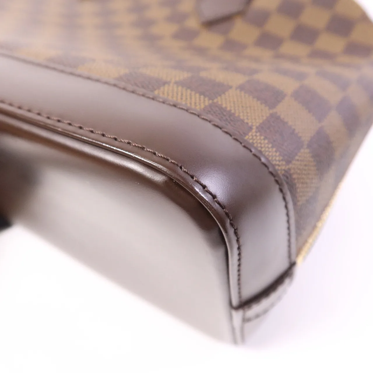 LOUIS VUITTON Alma N51131 Handbag Coated Canvas 棕色 / Brown Coated Canvas Rank A - Thumbnail 9