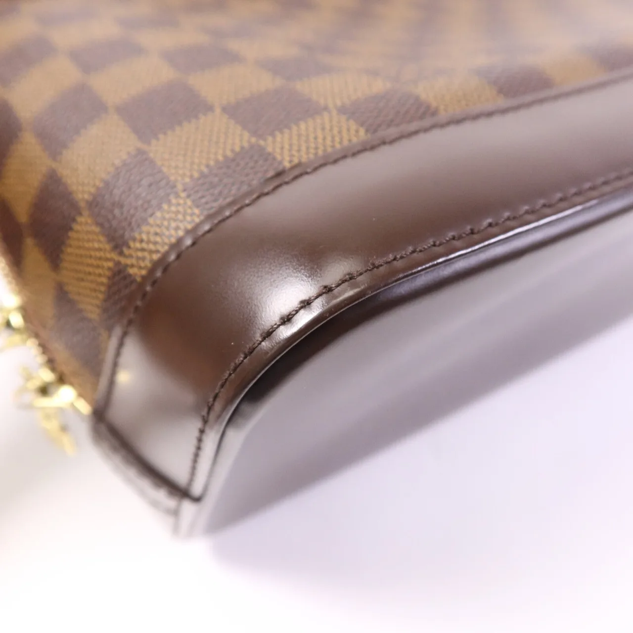 LOUIS VUITTON Alma N51131 Handbag Coated Canvas 棕色 / Brown Coated Canvas Rank A - Thumbnail 10