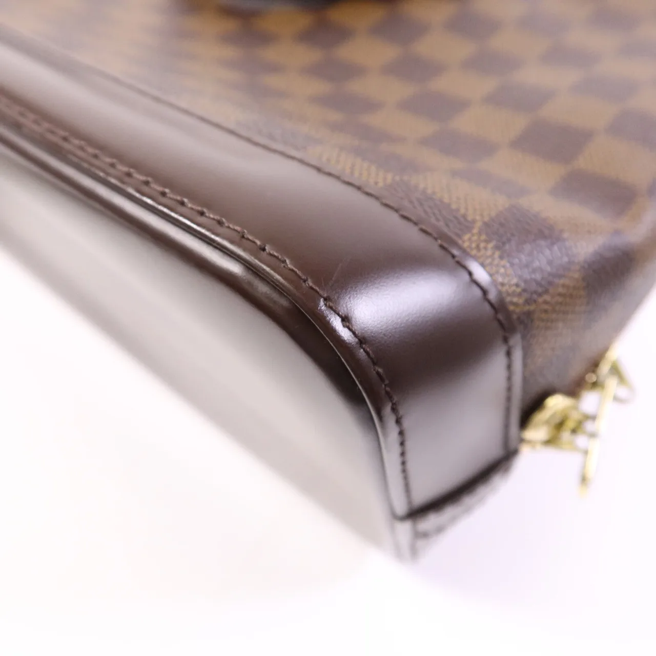 LOUIS VUITTON Alma N51131 Handbag Coated Canvas 棕色 / Brown Coated Canvas Rank A - Thumbnail 11