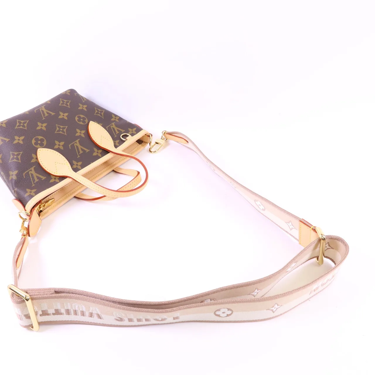 LOUIS VUITTON Neverfull M46705 2-Way Bag Coated Canvas 棕色 Coated Canvas Rank A - Thumbnail 5